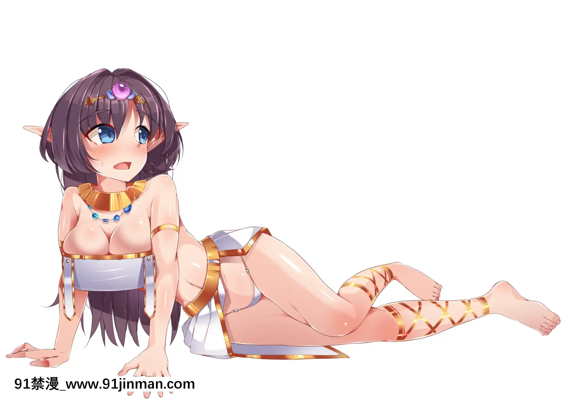 [朝風の雫(朝風あびす)]中二病で承認不足のふたなりダークエルフ魔剣士ちゃんがベロベロに甘やかされちゃうお話[bronzer a 18h]