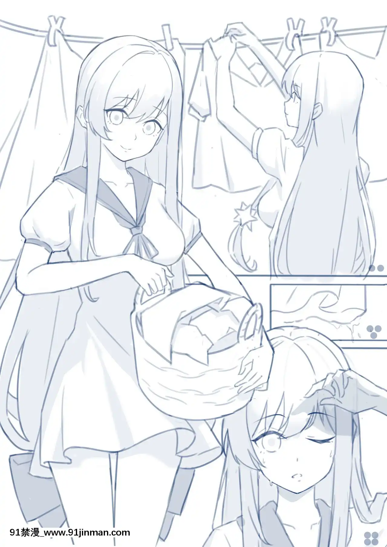 [楊鐵柱]幼妻白雪和夏夜的棉被(戰艦少女R)[中國語][學生會長 h漫]