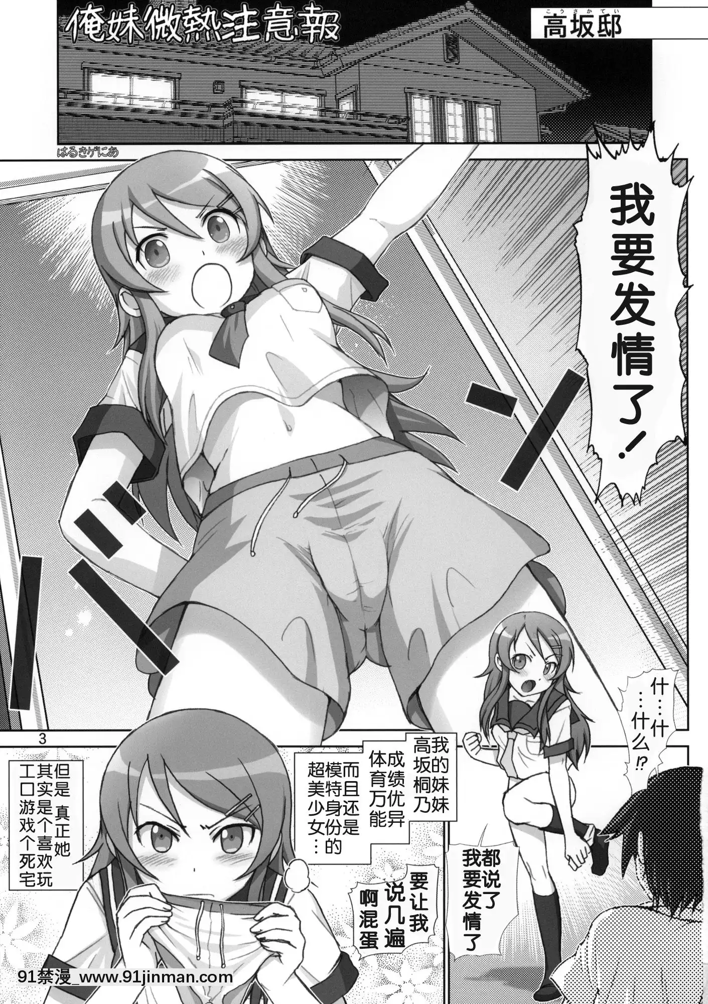 [冬乳漢化組](とら祭り2010)[雷神會(はるきゲにあ)]俺妹微熱注意報1(俺の妹がこんなに可愛いわけがない)[ipc drm 18h pdf]
