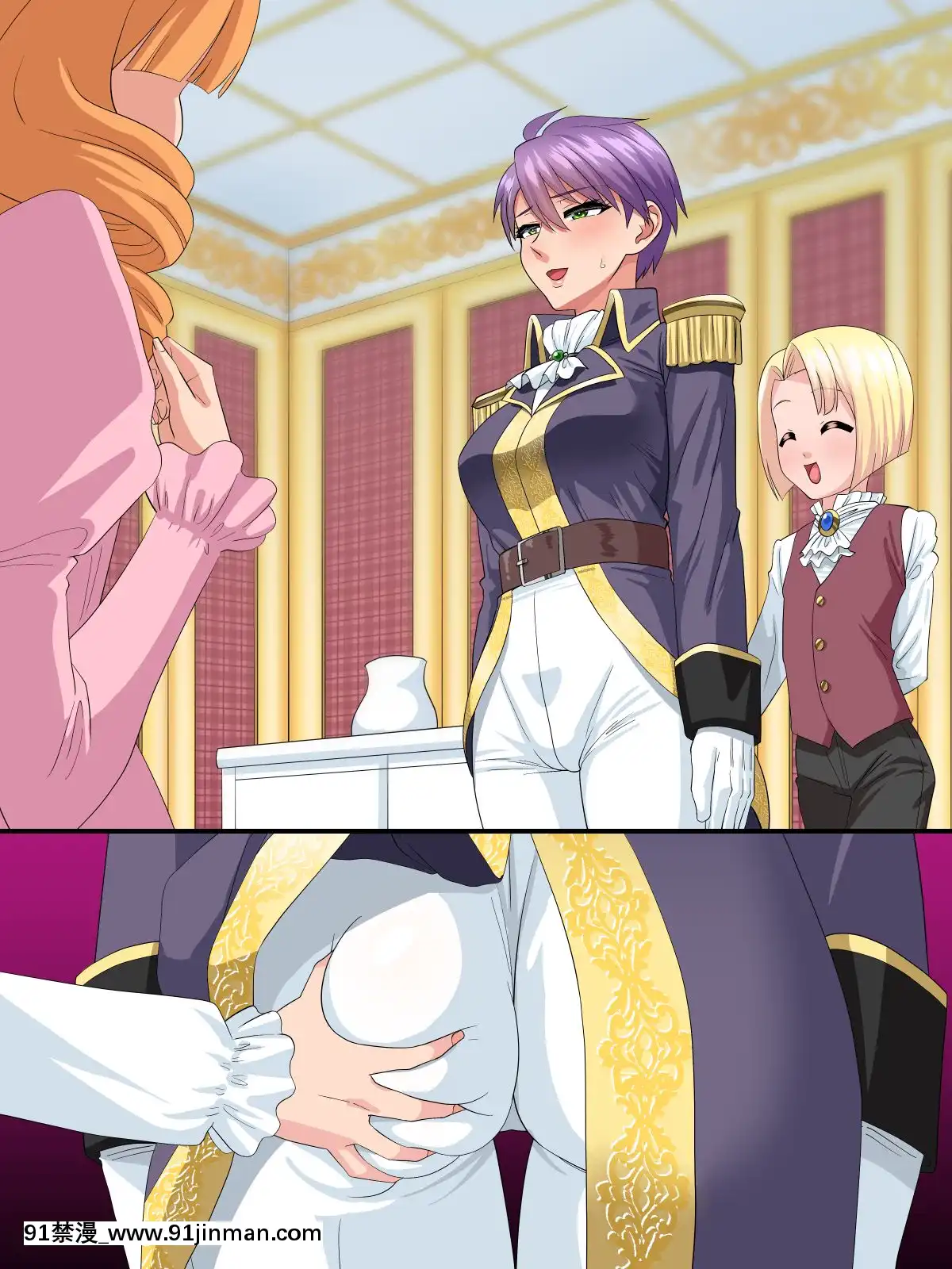 [PO武勇(凪市)]完全屈服～巨根王子vs長乳女騎士～[另類 h漫]
