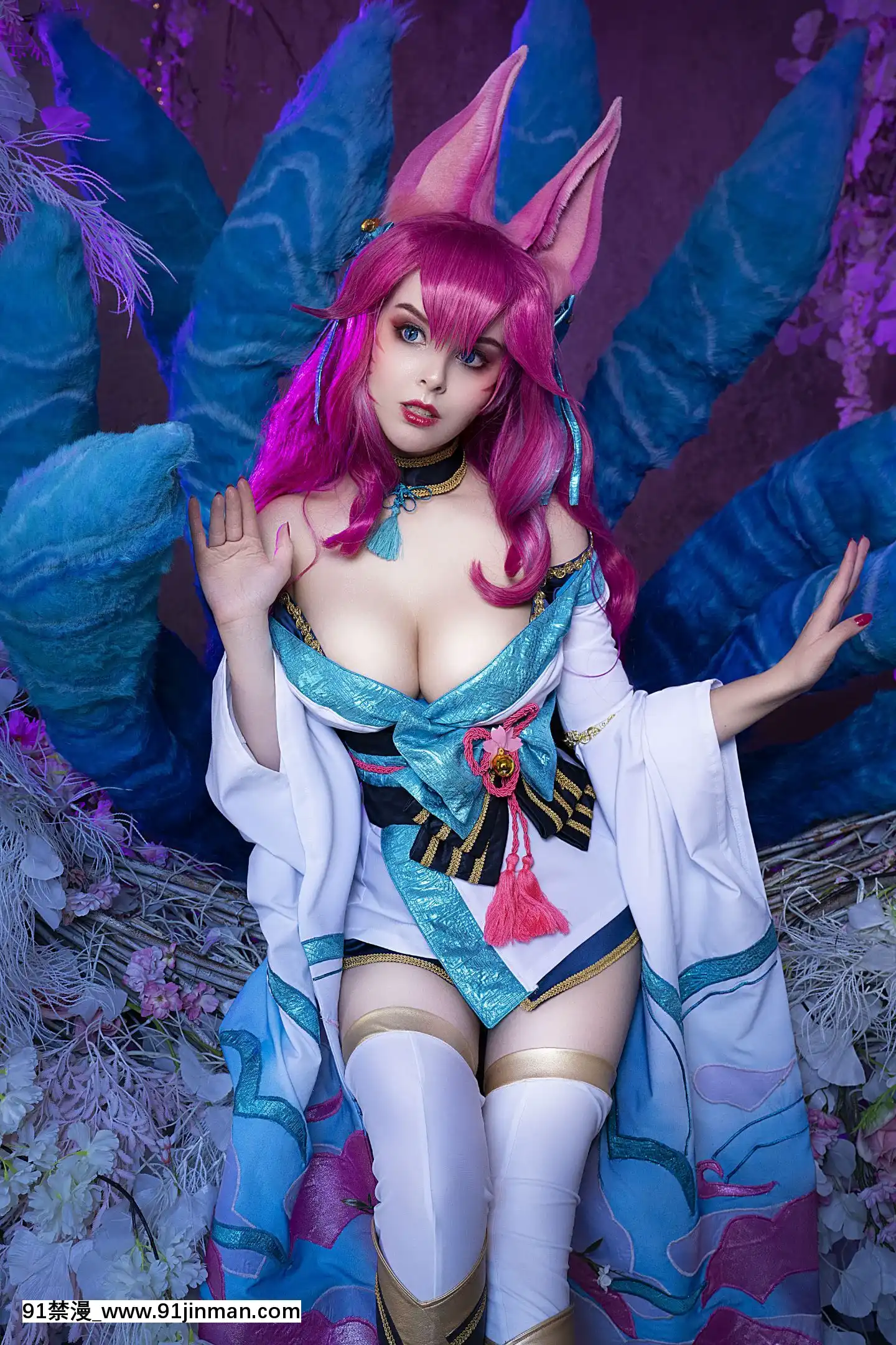[HellyvonValentine]AhriSpiritBlossom[亂交 h漫畫]