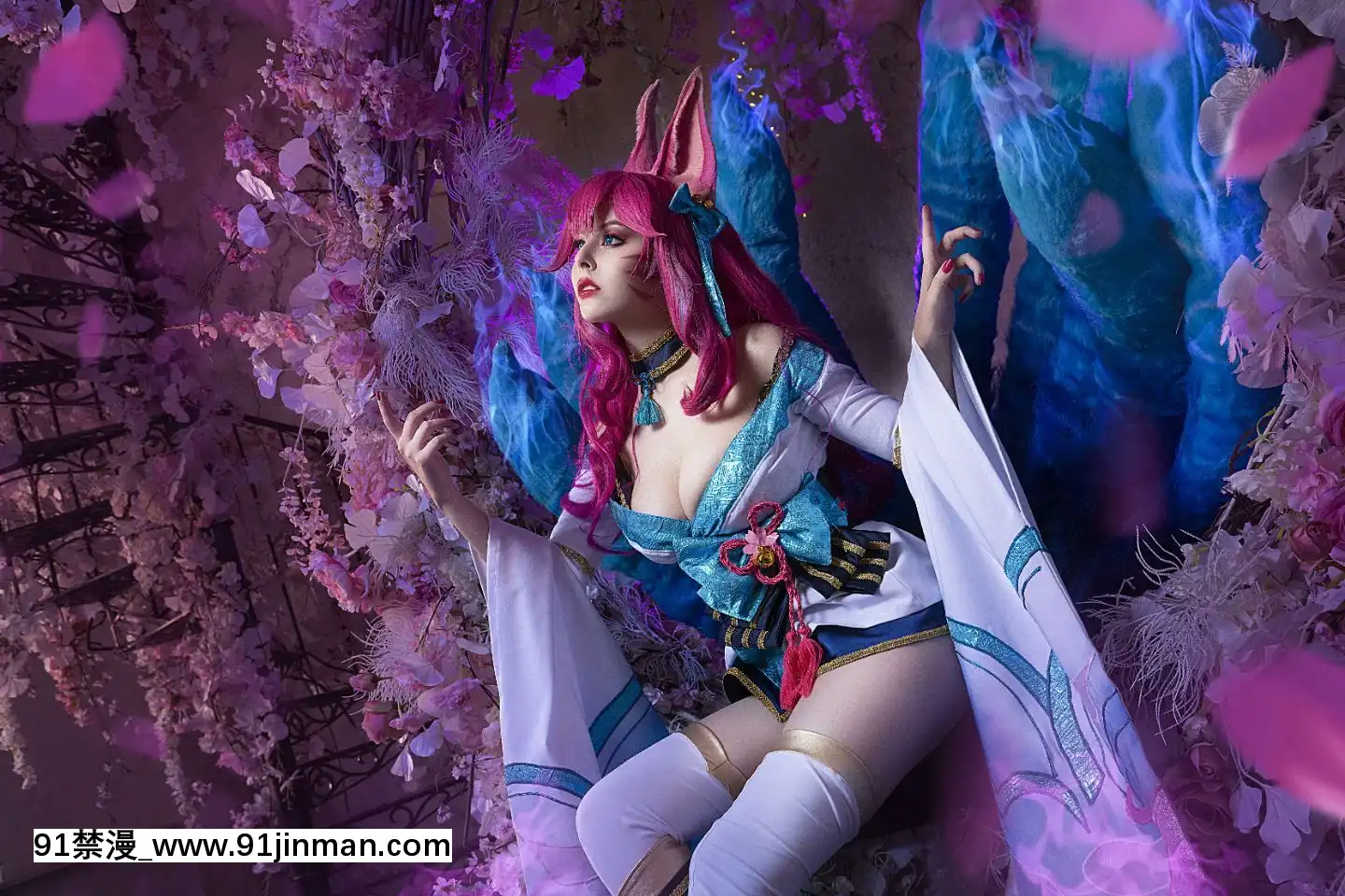 [HellyvonValentine]AhriSpiritBlossom[亂交 h漫畫]