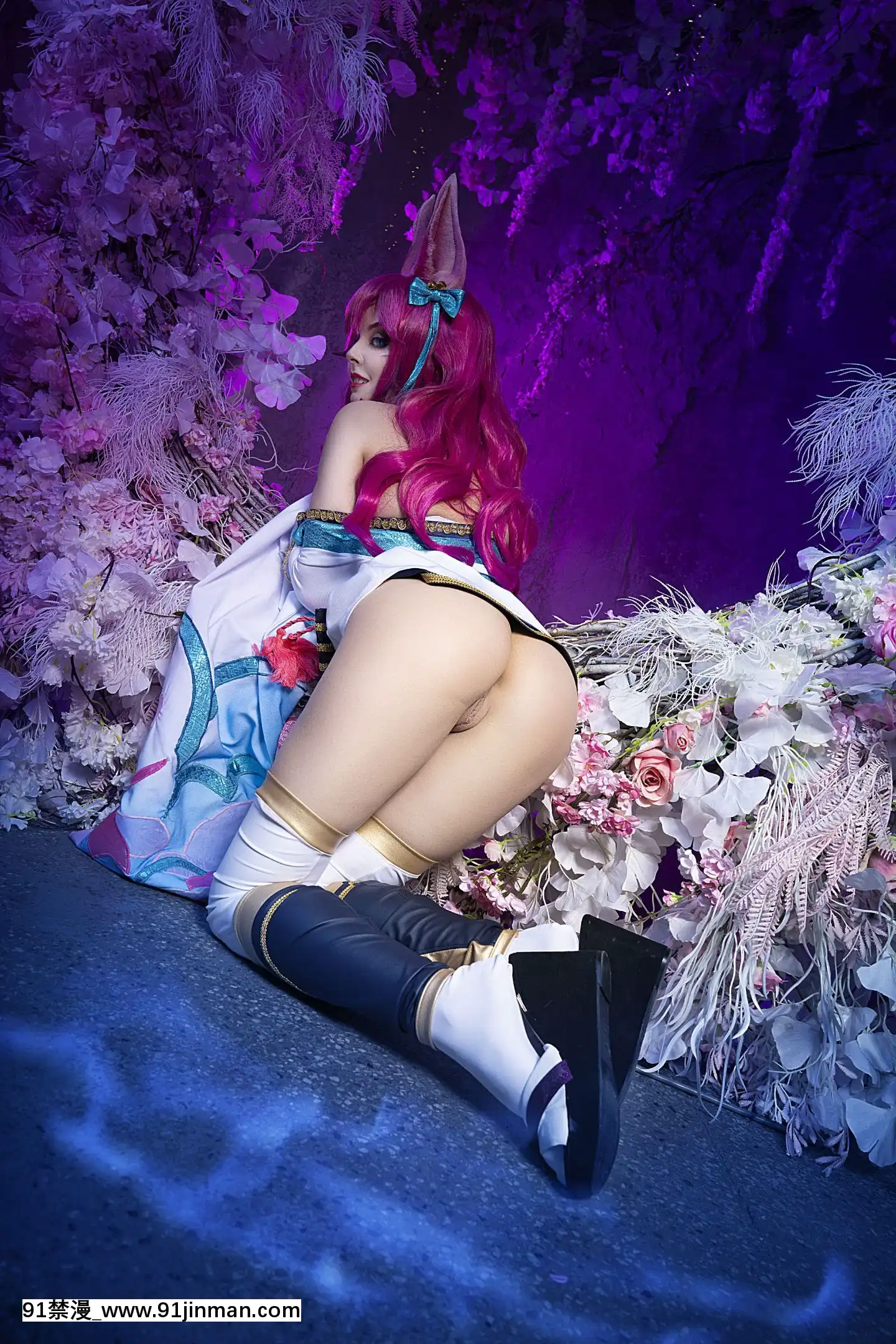 [HellyvonValentine]AhriSpiritBlossom[亂交 h漫畫]