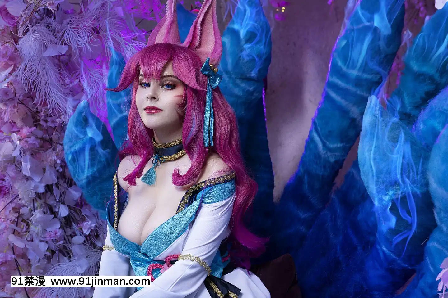 [HellyvonValentine]AhriSpiritBlossom[亂交 h漫畫]