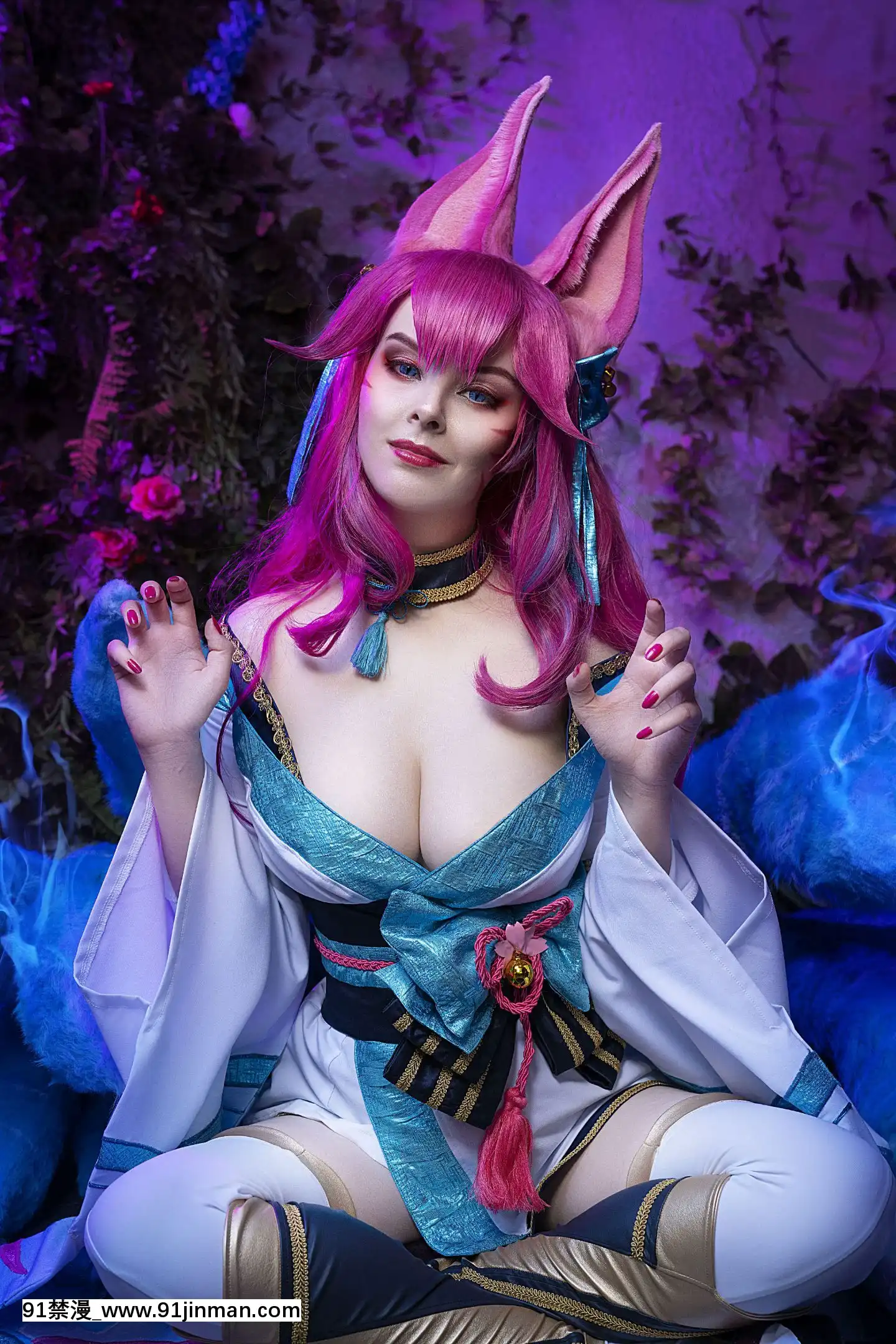 [HellyvonValentine]AhriSpiritBlossom[亂交 h漫畫]