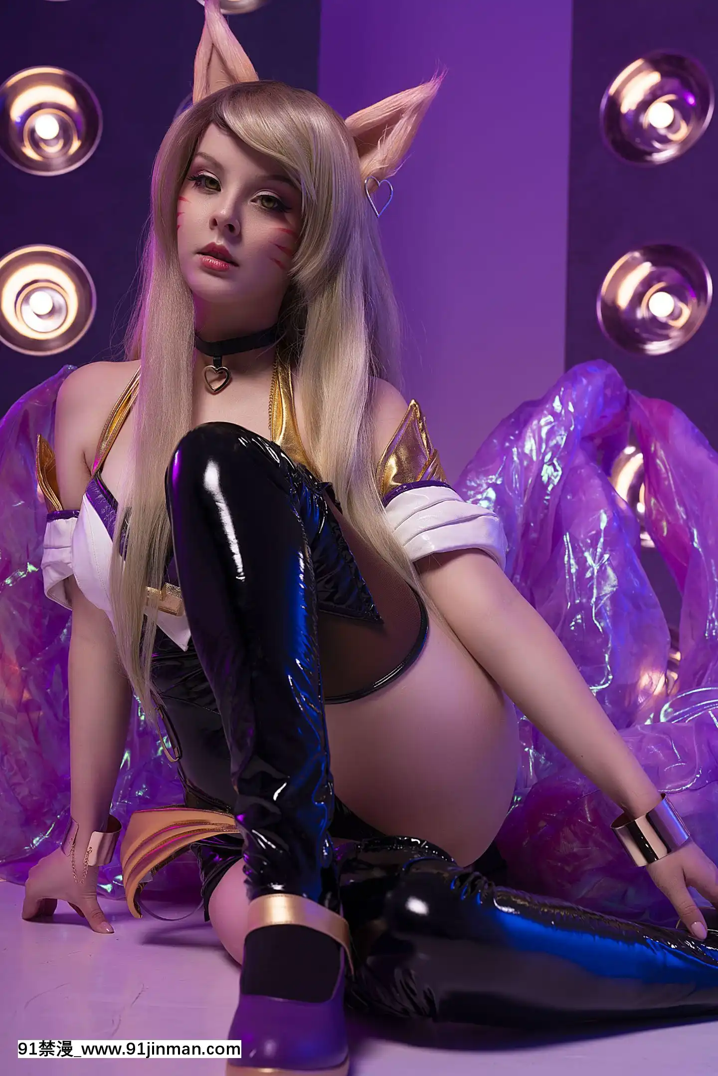 [HellyvonValentine]KDAAhri(LeagueofLegends)[咒怨 h漫]