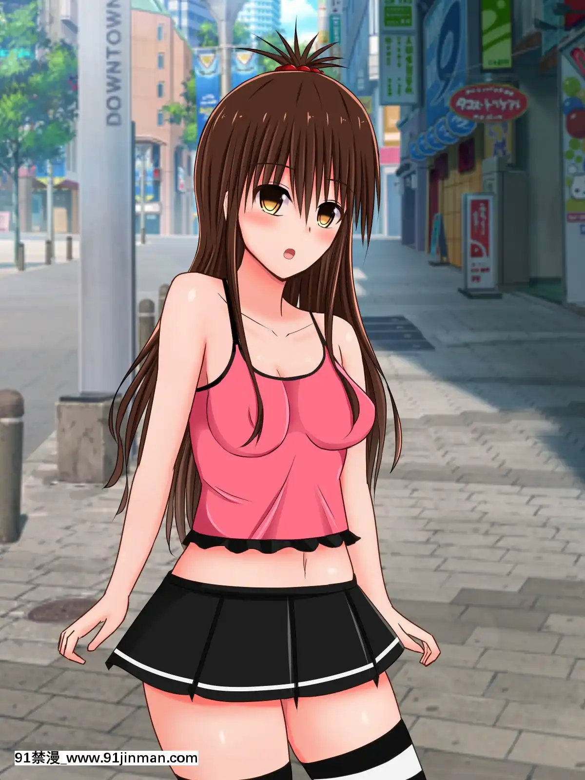 [さざめき通り(さざめき)]オタクをなめてる美柑ちゃんが、おじさんと海辺のシコシコ旅行に行く話[mp-18h rifle]