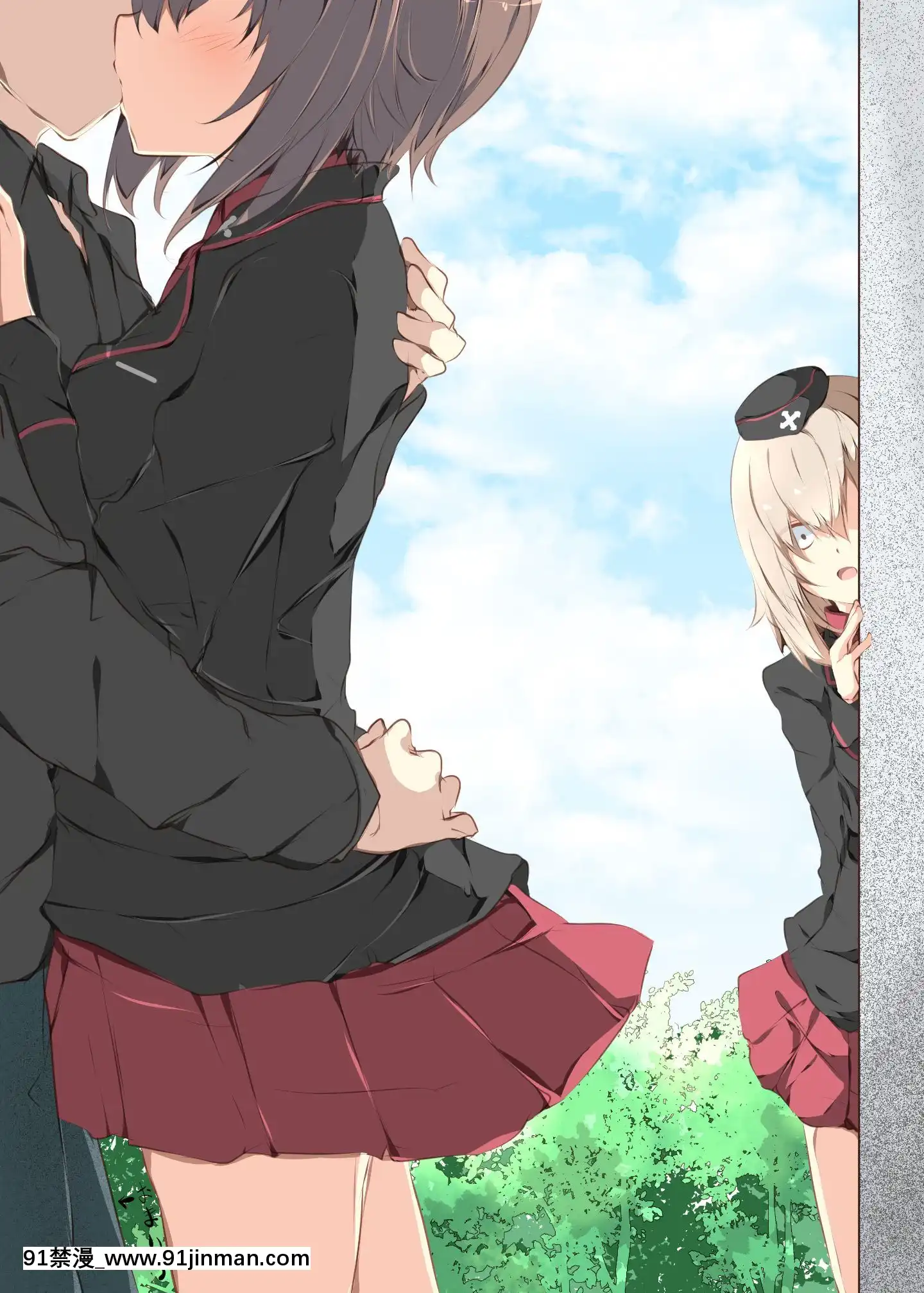 [Lolipoi漢化組][たぶちさんち(たぶち)]まほが甘えたりエリカがデバガメしてる本(ガールズ&パンツァー)[幸運女神 h漫]
