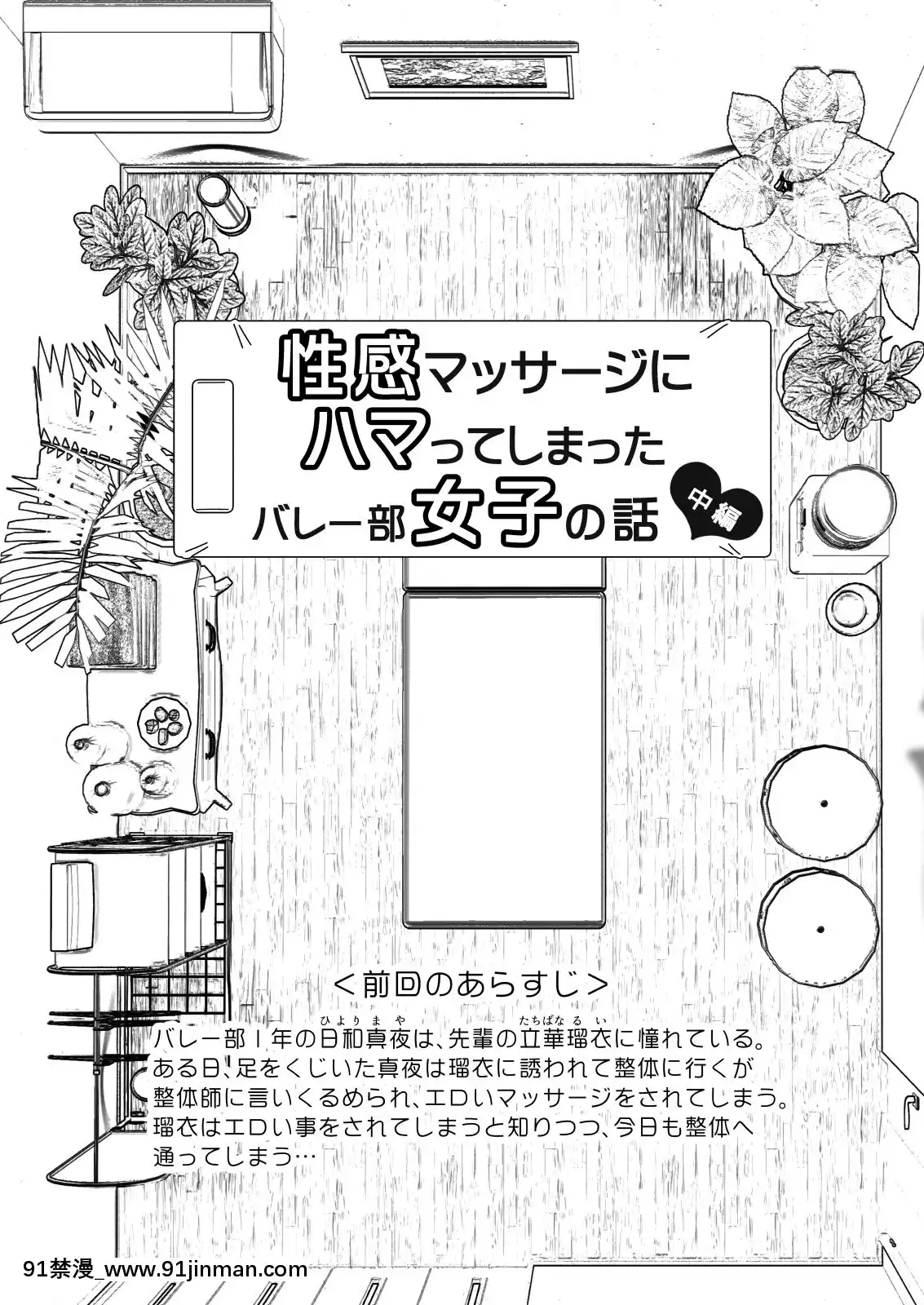 性感マッサージにハマってしまったバレー部女子の話～中編～[rdv dentiste apres 18h]