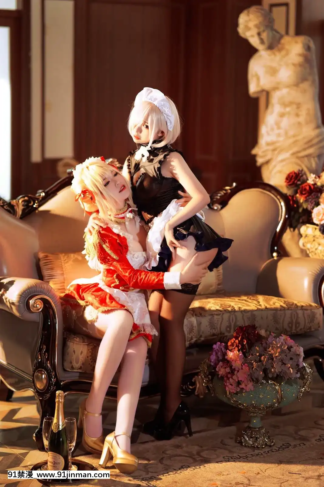 [半半子&麵餅仙兒]ClaudiusxKyrielightMaid[peut on encore bronzer a 18h]