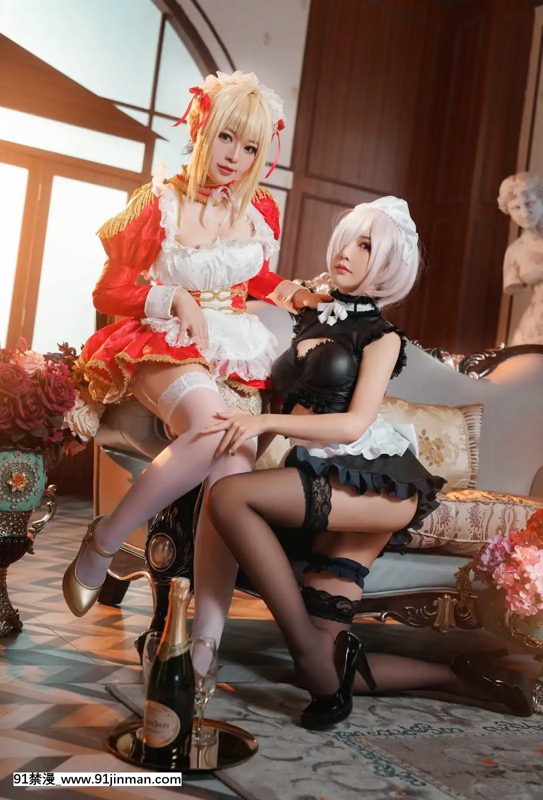 [半半子&麵餅仙兒]ClaudiusxKyrielightMaid[peut on encore bronzer a 18h]