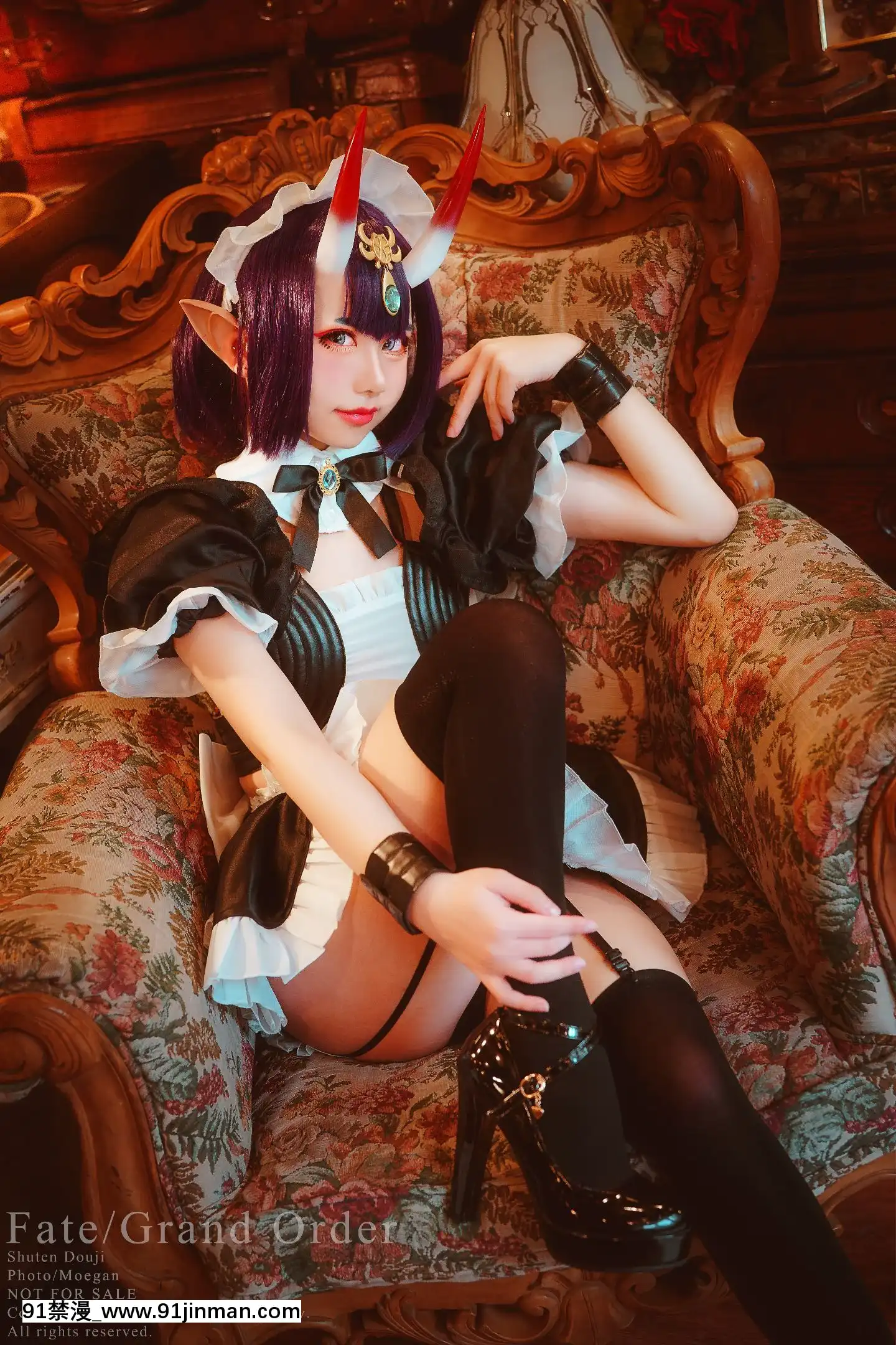 [玹子Ayako]酒吞童子YDMaidver.(FateGrandOrder)[h漫畫 韓]