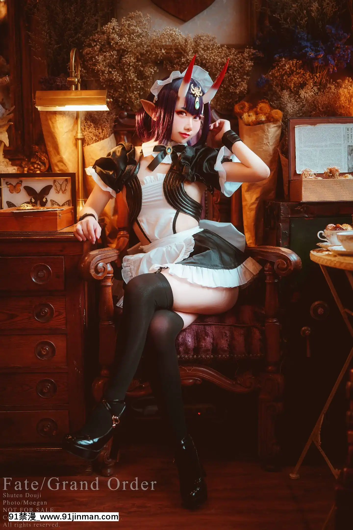 [玹子Ayako]酒吞童子YDMaidver.(FateGrandOrder)[h漫畫 韓]