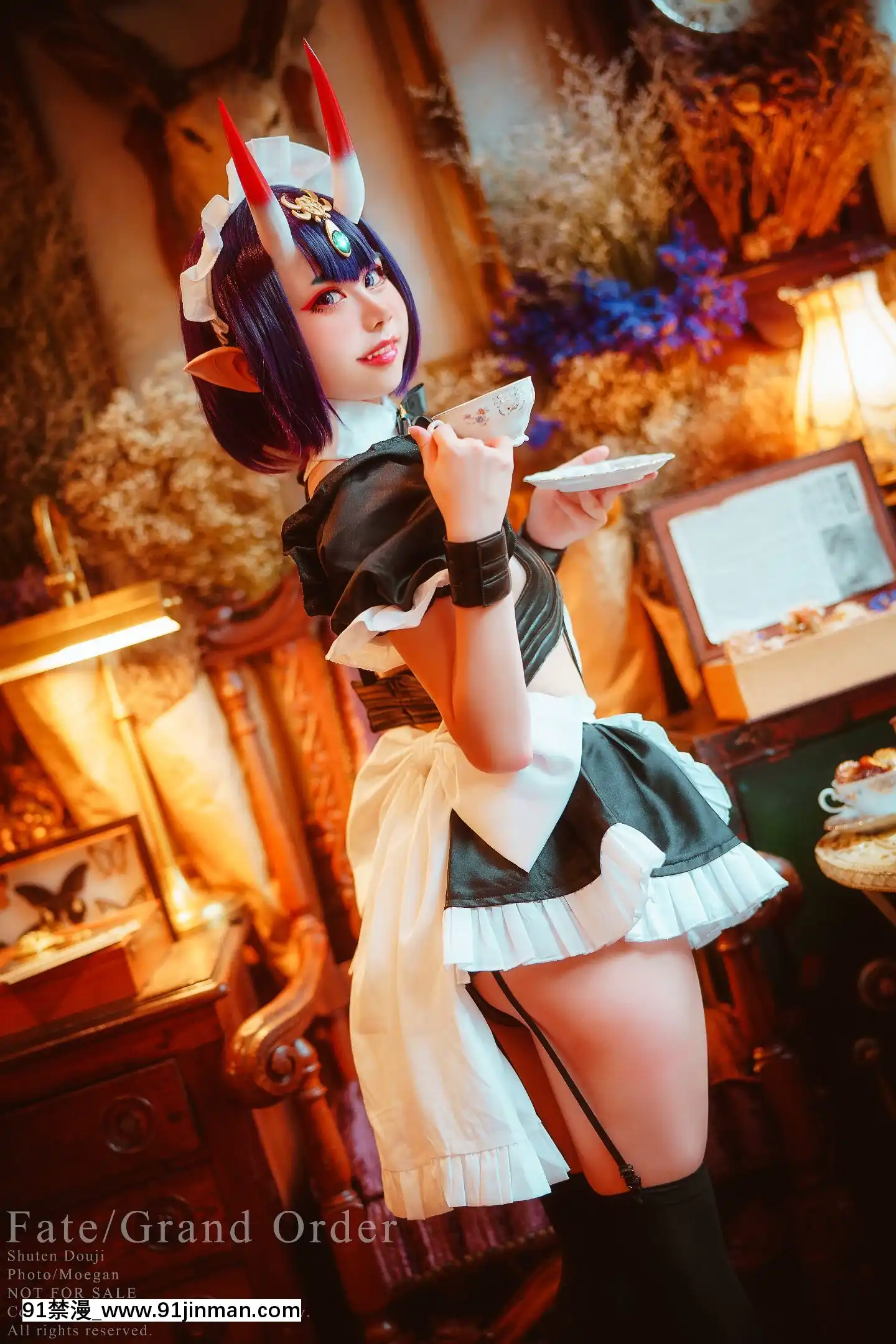 [玹子Ayako]酒吞童子YDMaidver.(FateGrandOrder)[h漫畫 韓]