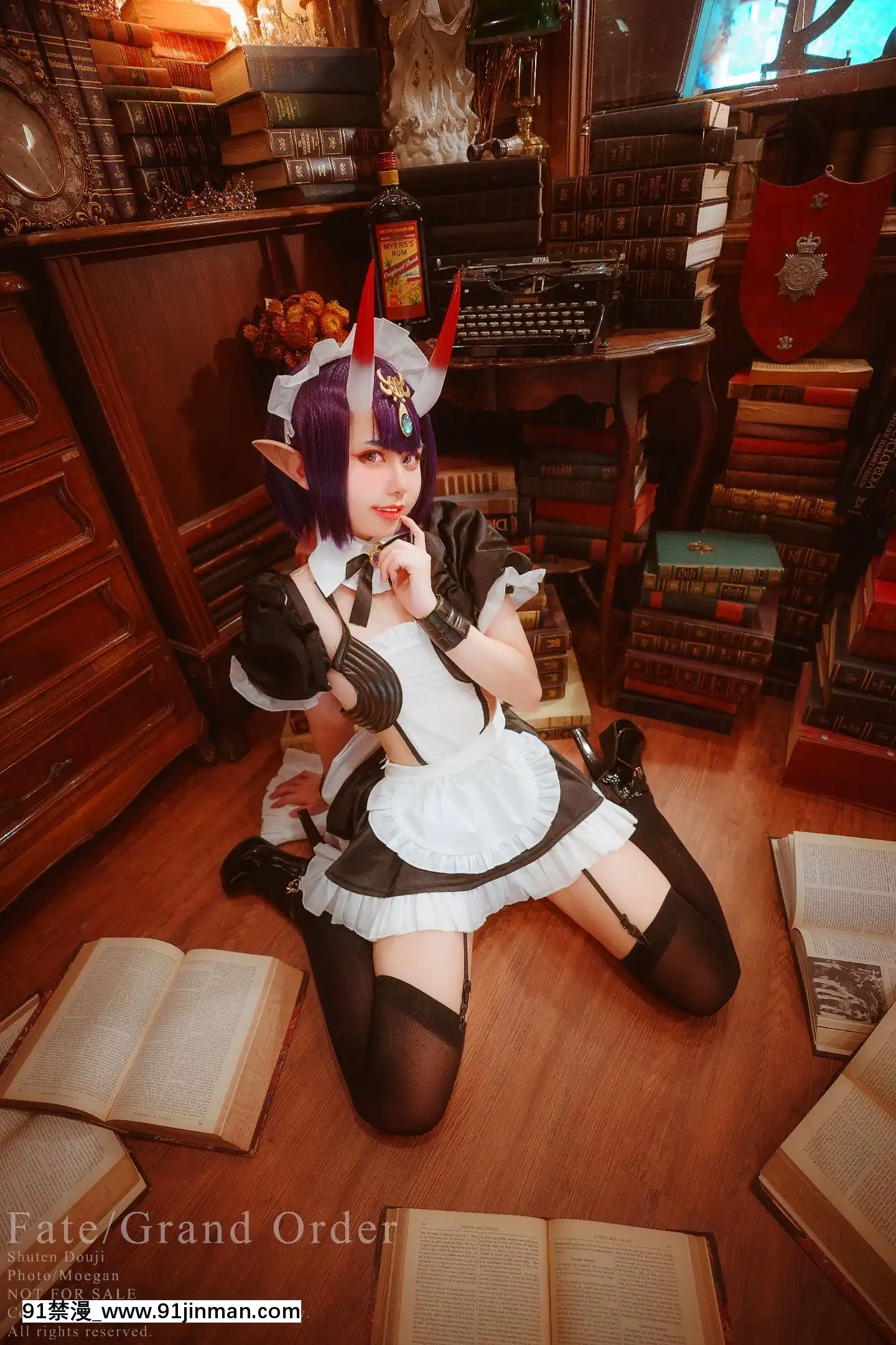 [玹子Ayako]酒吞童子YDMaidver.(FateGrandOrder)[h漫畫 韓]