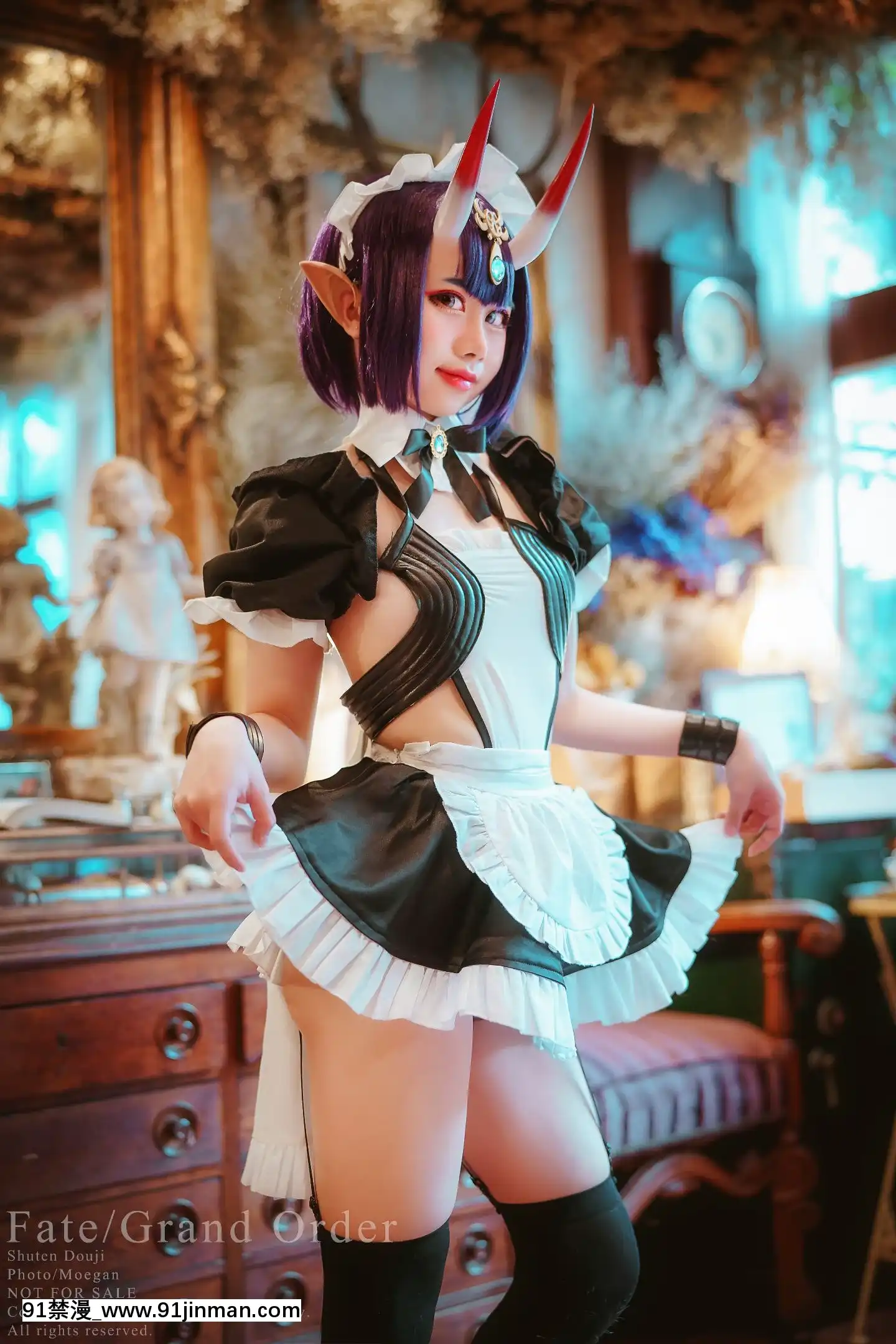 [玹子Ayako]酒吞童子YDMaidver.(FateGrandOrder)[h漫畫 韓]