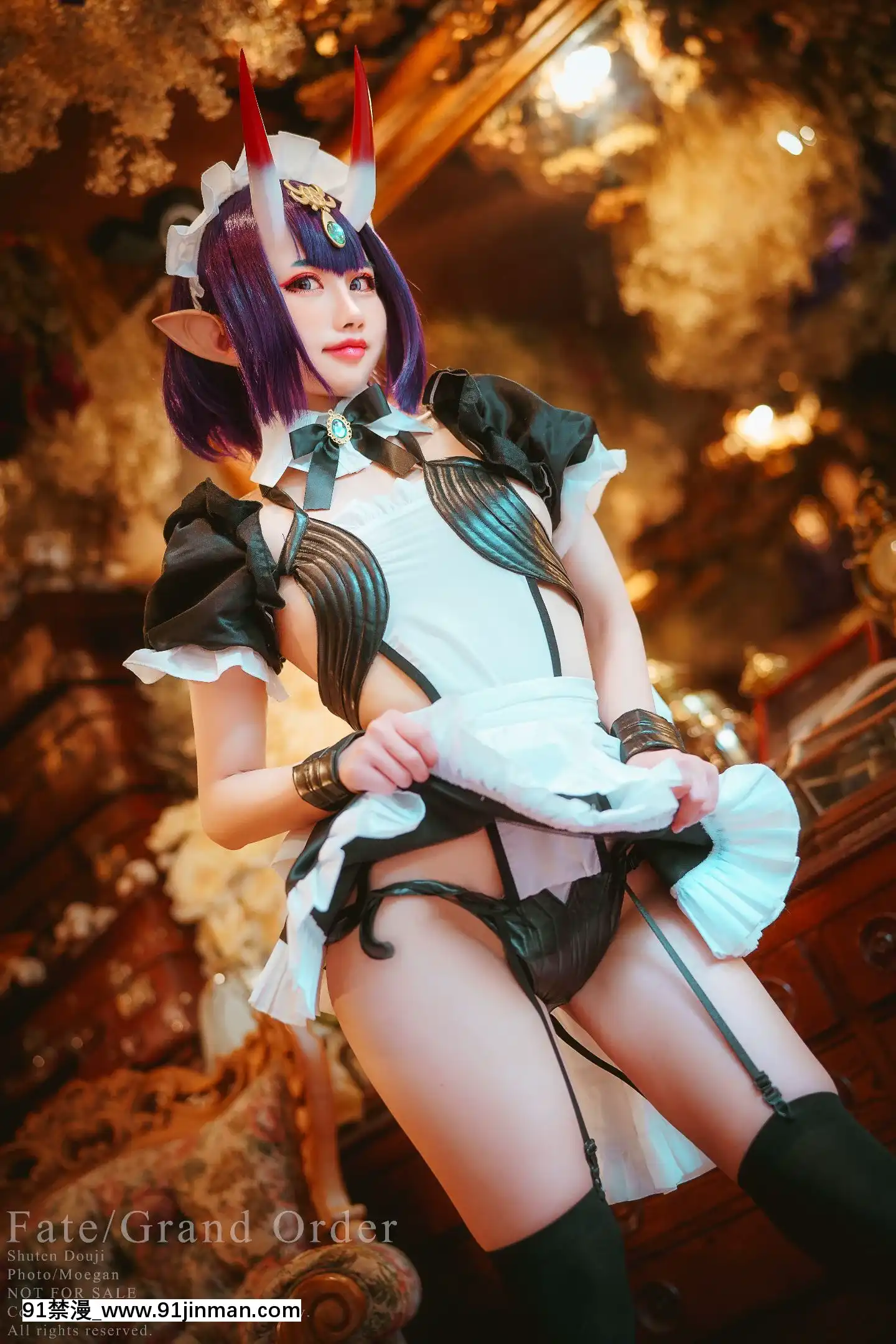 [玹子Ayako]酒吞童子YDMaidver.(FateGrandOrder)[h漫畫 韓]