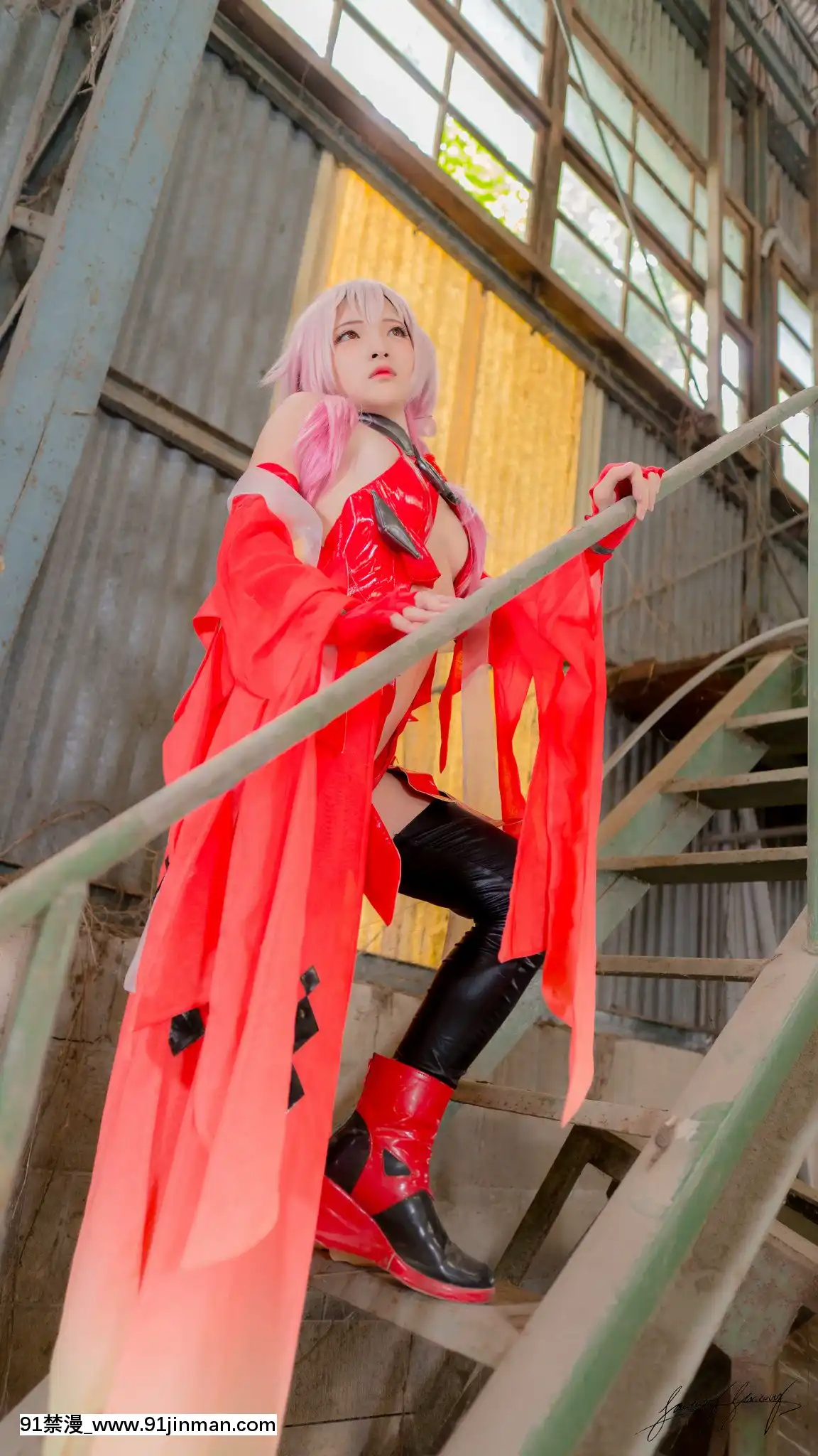 [小丁.COSPLAY]楪り（吉尔蒂皇冠/GUILTYCROWN）[veibae h漫]