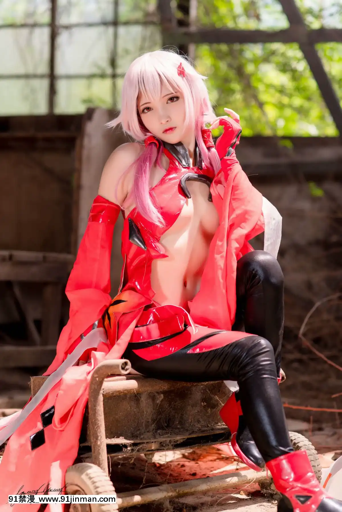 [小丁.COSPLAY]楪り（吉尔蒂皇冠/GUILTYCROWN）[veibae h漫]