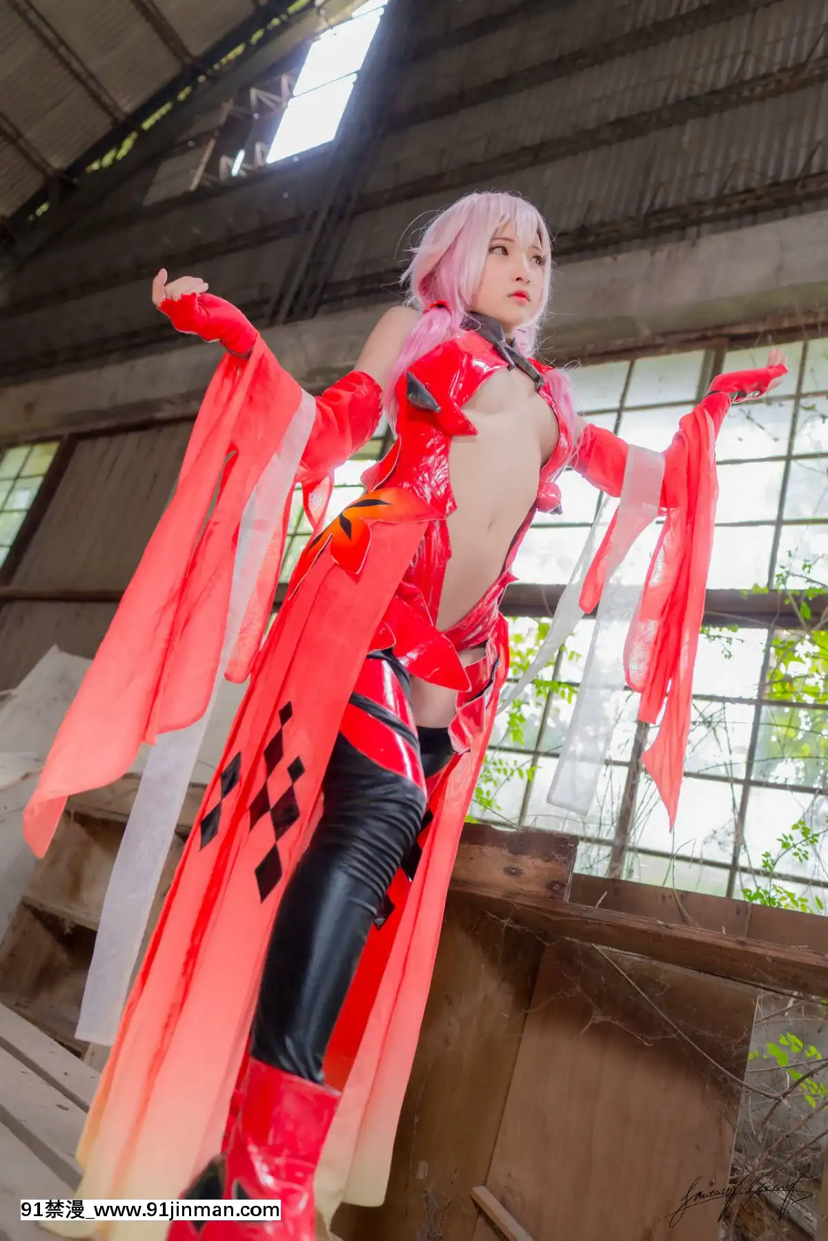 [小丁.COSPLAY]楪り（吉尔蒂皇冠/GUILTYCROWN）[veibae h漫]