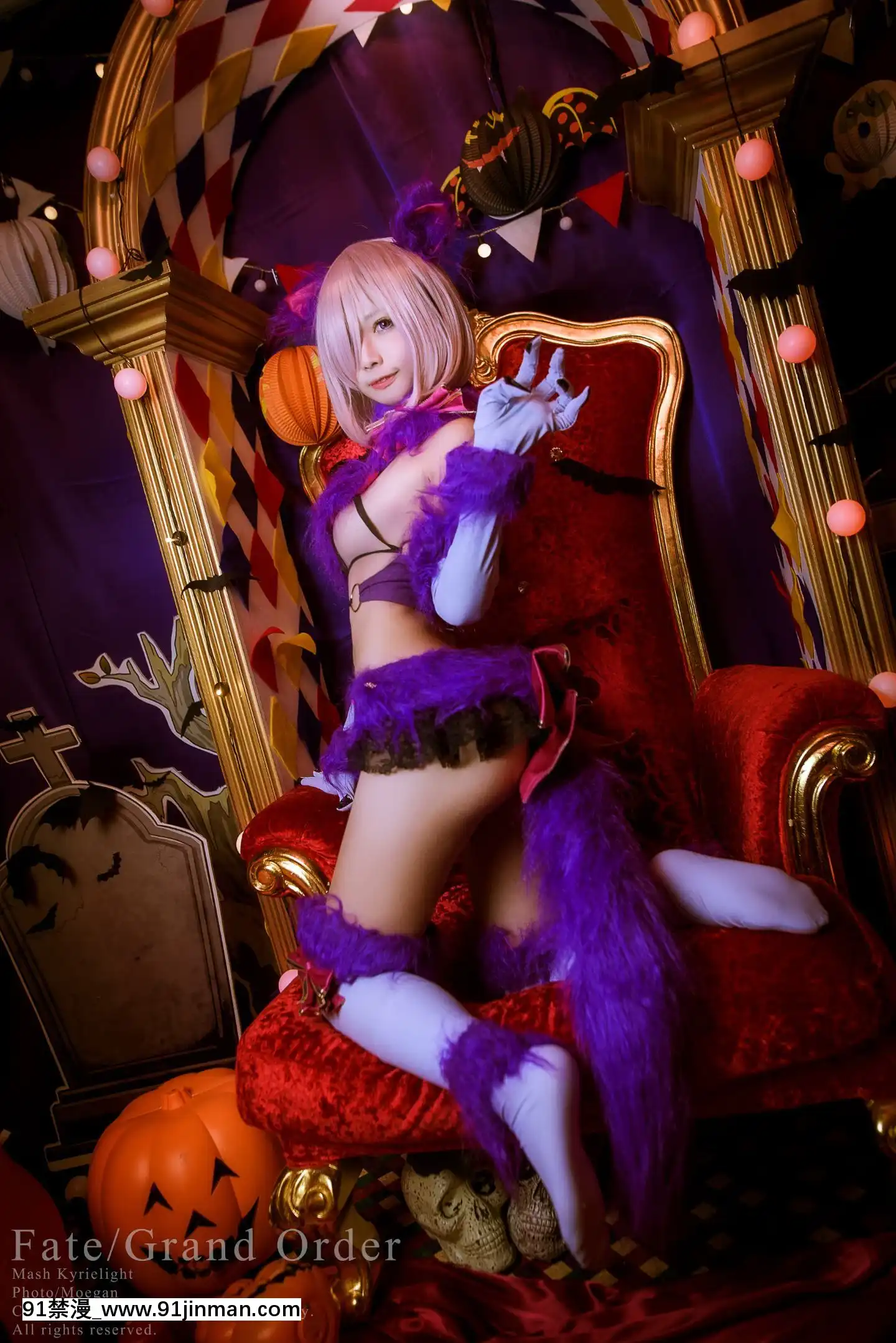 [沖田凜花Rinka]マシュ・キリエライト(FateGrandOrder)[動物森友會 h漫]