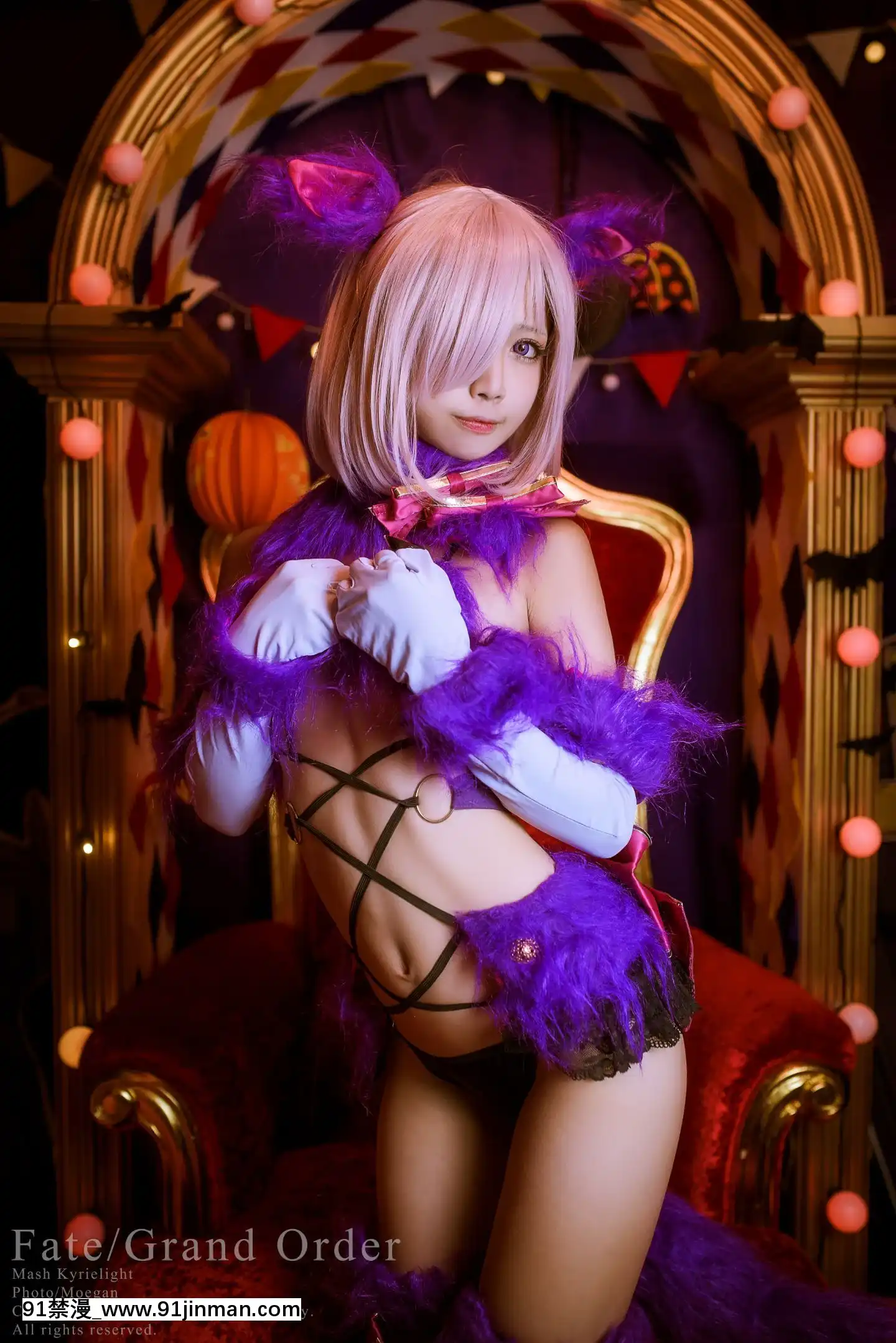 [沖田凜花Rinka]マシュ・キリエライト(FateGrandOrder)[動物森友會 h漫]