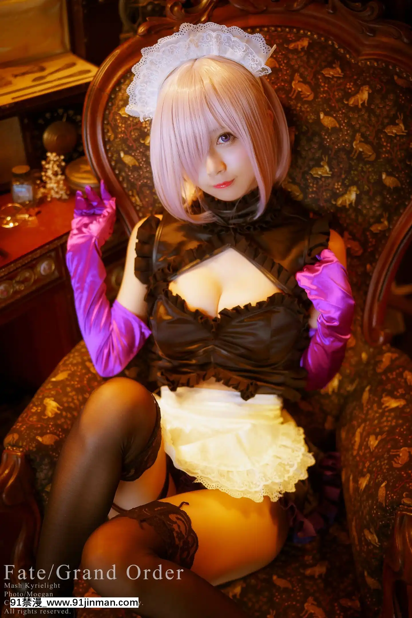[沖田凜花Rinka]マシュ・キリエライト(FateGrandOrder)[動物森友會 h漫]