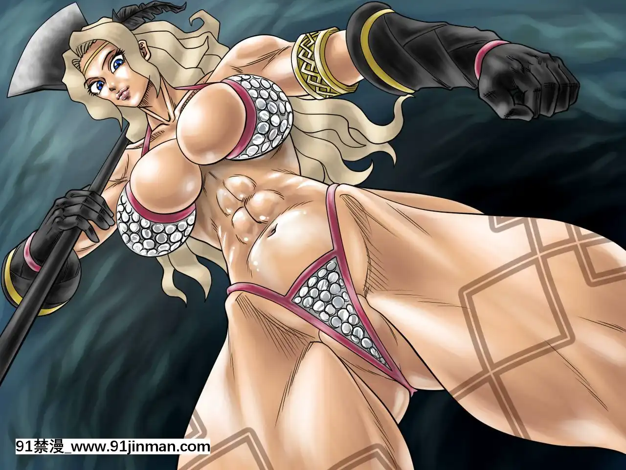 [Megrim] Amazon Game Over (Dragon's Crown)[成人漫画 cg]