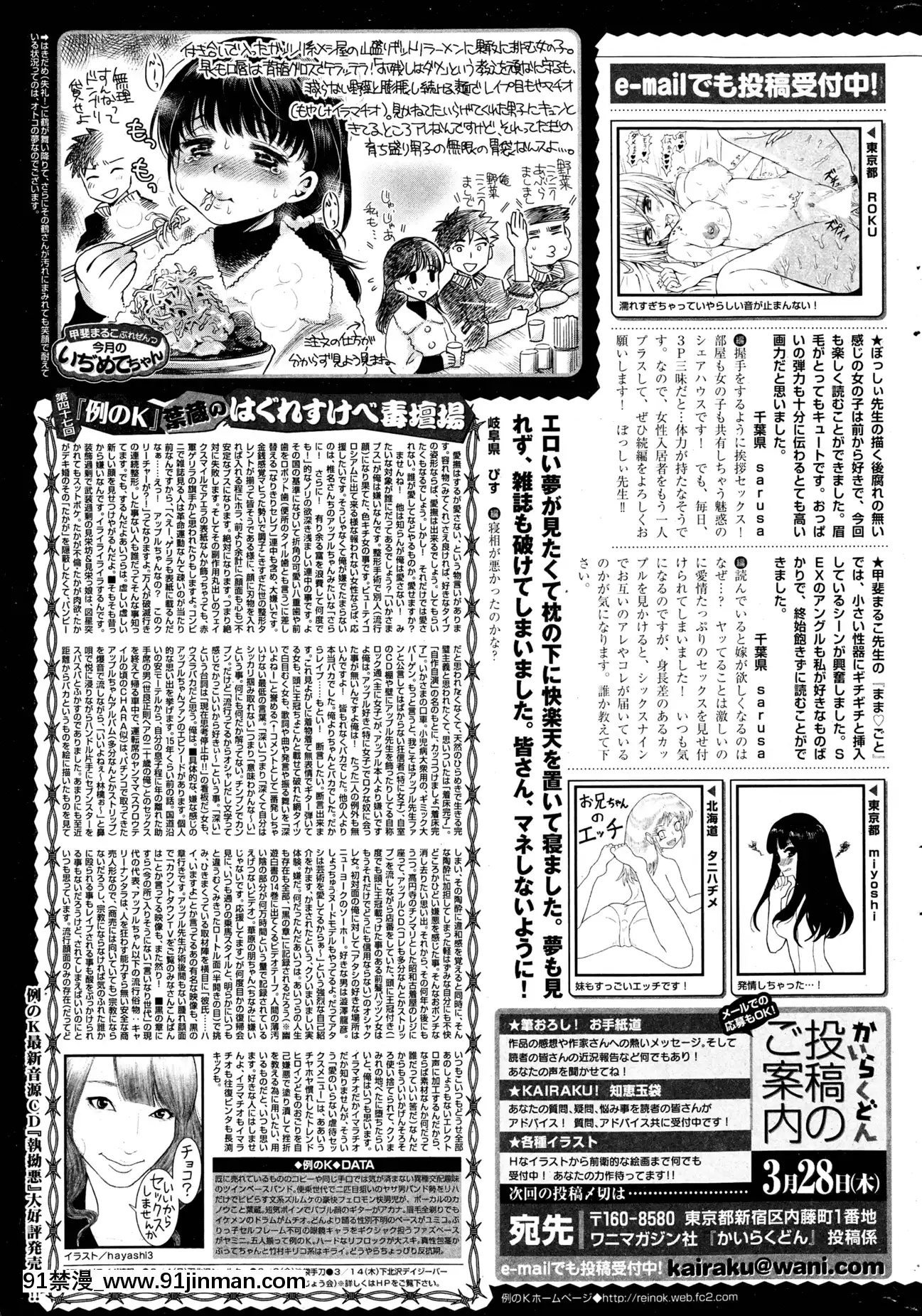 (成年コミック)[雑誌]COMIC快楽天2013年04月號[18h casablanca]