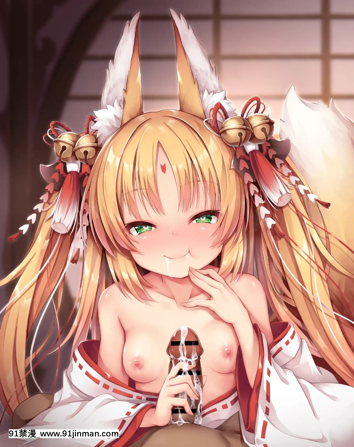 [空色れん]コウコ様がお口で霊力補給♡3[成人漫畫 弱點]