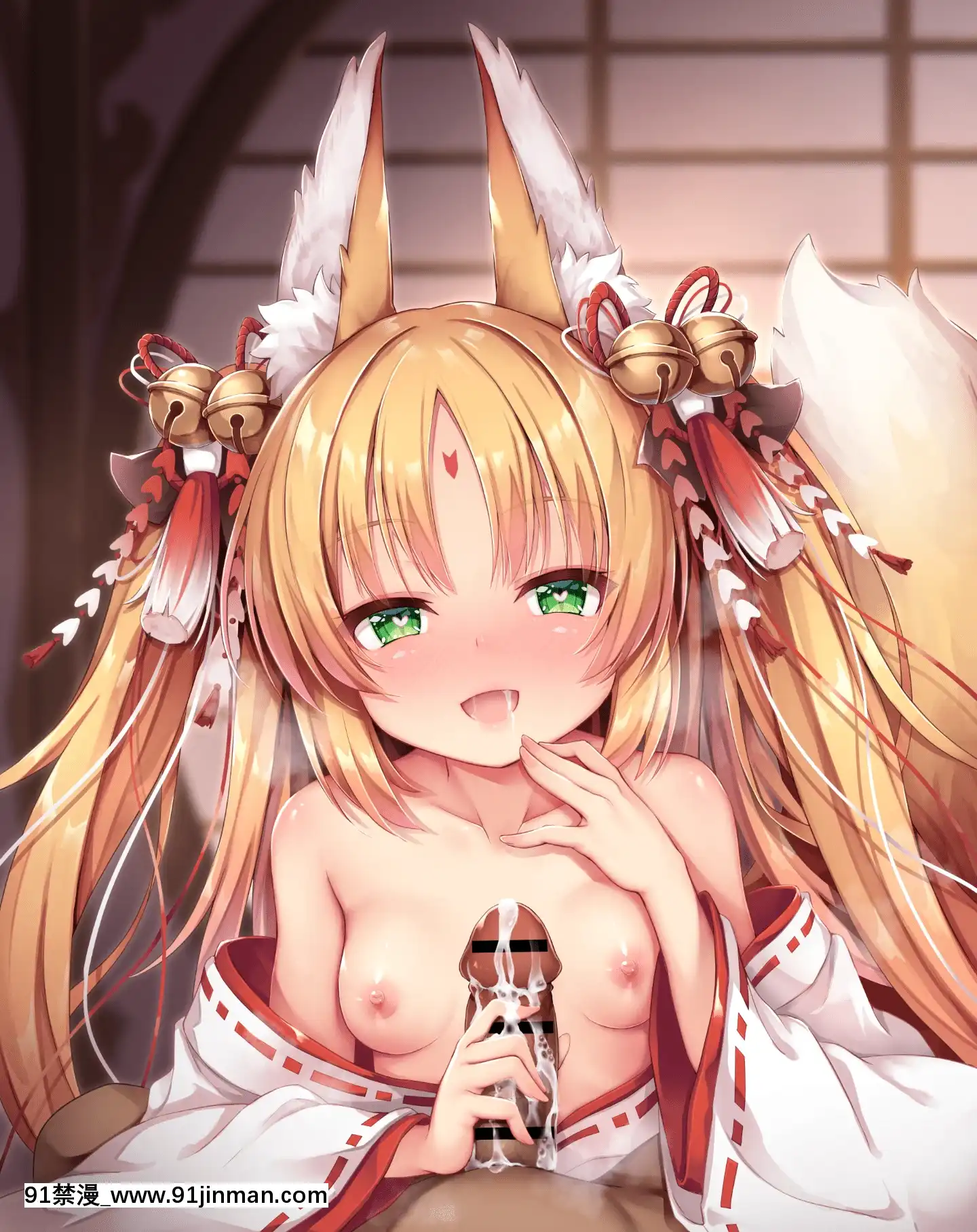 [空色れん]コウコ様がお口で霊力補給♡3[成人漫畫 弱點]