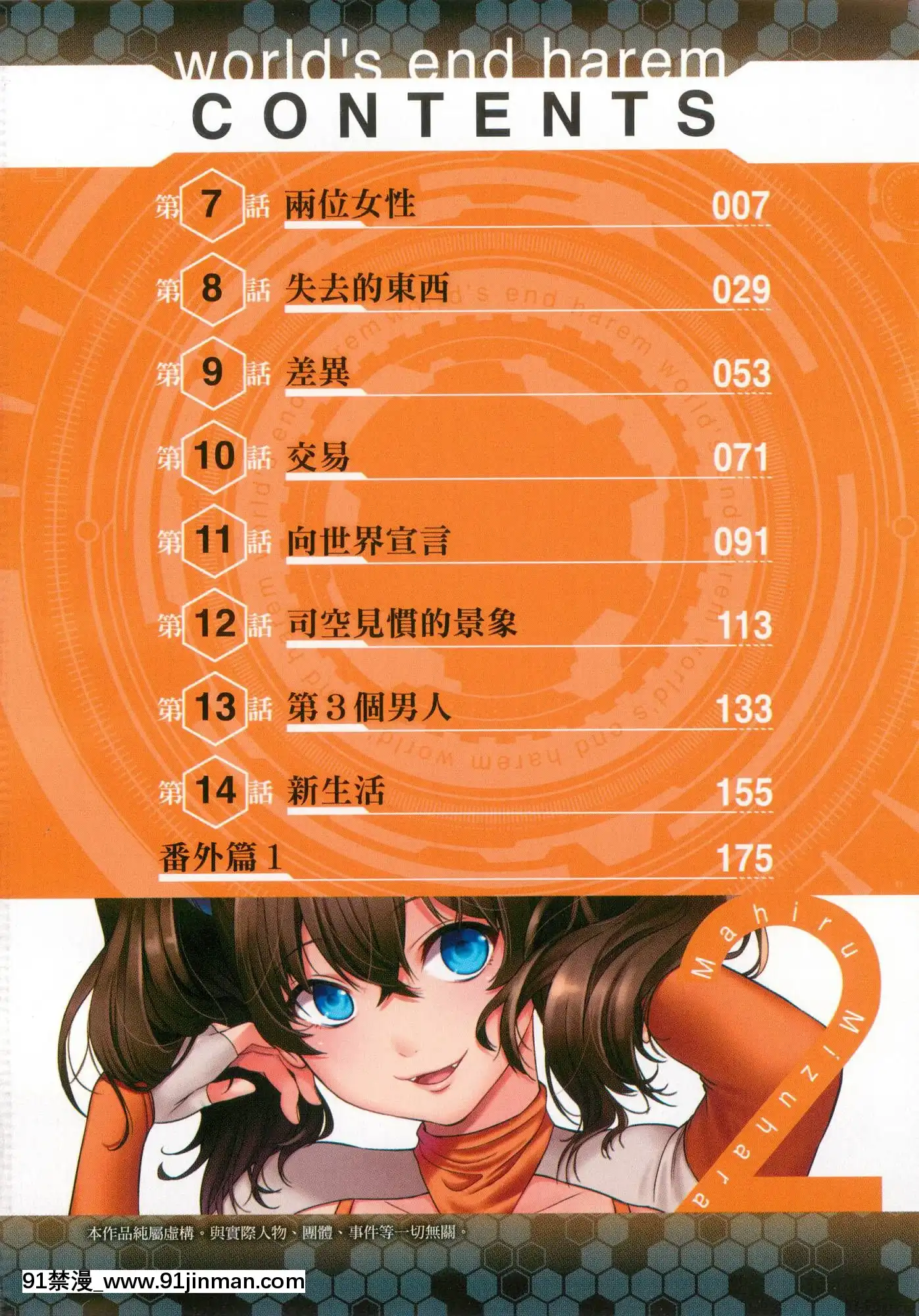 [風的工房][宵野コタロー]終末のハーレム2終末的後宮2[鬼滅之刃 色情漫畫]