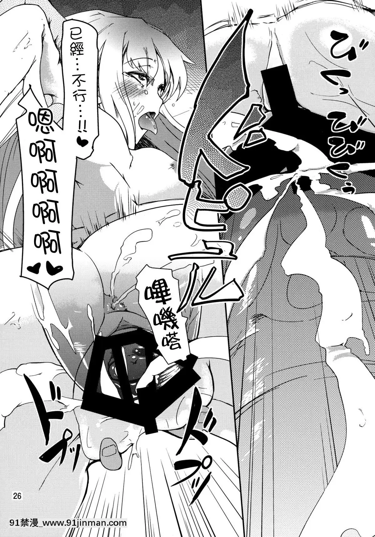 [狗東西漢化組](C82)[山賊の唄(寶あきひと)]鳥獣せっくす!(東方Project)[h漫 夫人借錢]