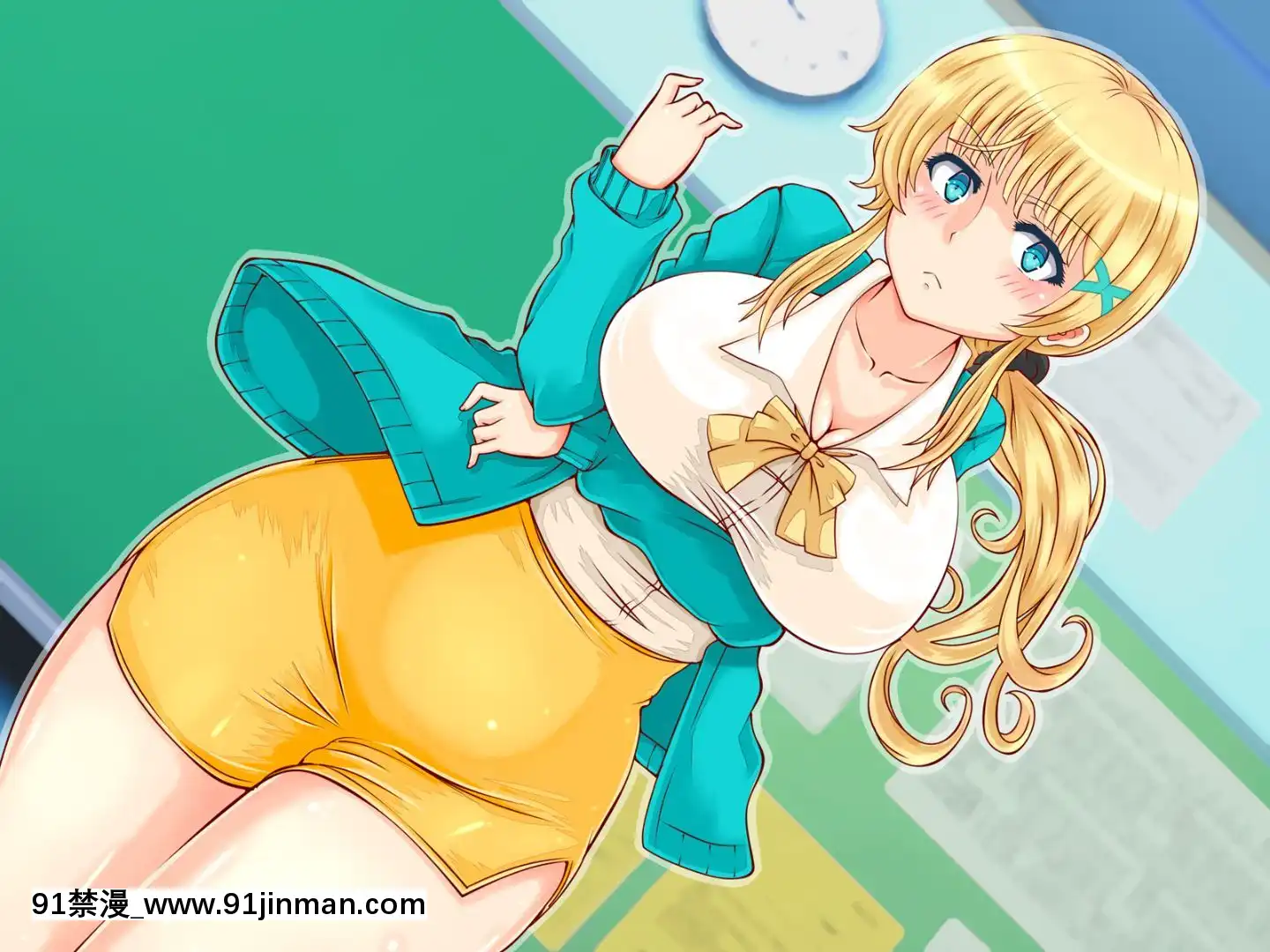 (同人CG集)[寢夢貓]ブロンド女教師恥肉のメス穴研修[艾姬多娜 h漫]