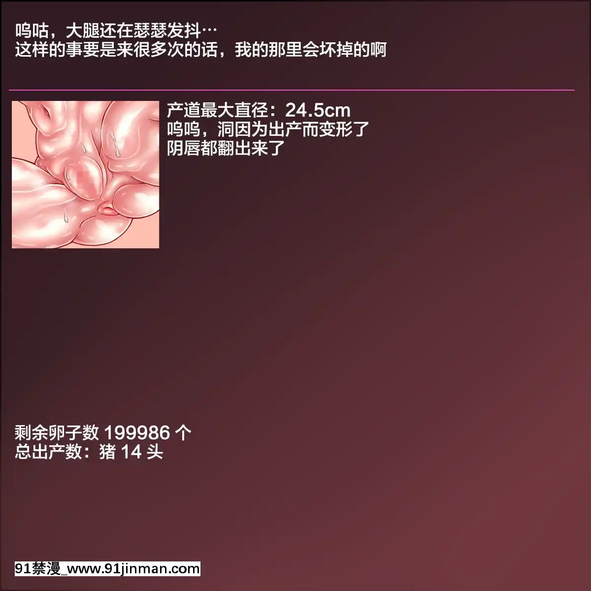 [サークルひとり]ニィアの方舟～卵子20萬個をすべて使い切るまで連続大量出産～[不咕鳥漢化組][科南 h漫]