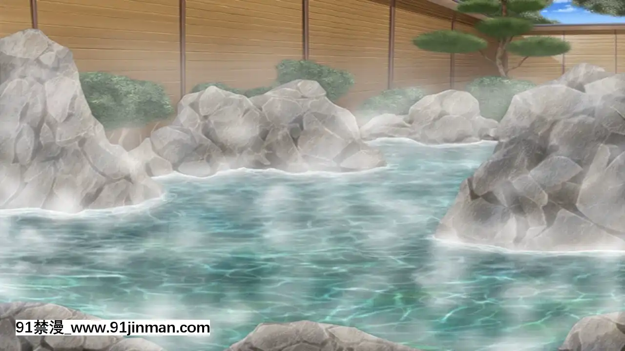 [GOKU-RAKU]ゆのまち人妻紀行～温泉で濡れ濡れです！～[3p h漫]