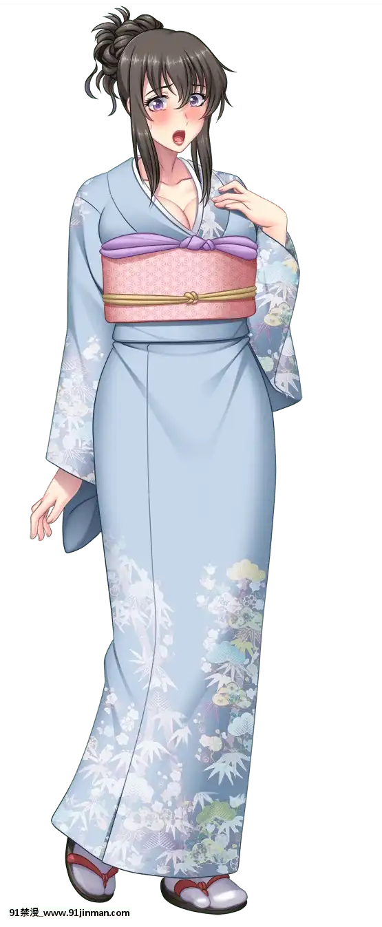 [GOKU-RAKU]ゆのまち人妻紀行～温泉で濡れ濡れです！～[3p h漫]