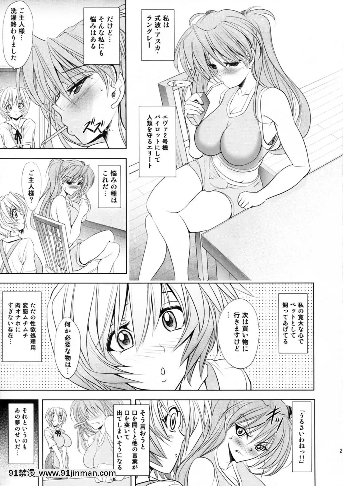 (C83)[瓦屋本舗(瓦屋A太)]PRINCESSANDTHESLAVE(新世紀エヴァンゲリオン)[h漫 道具]