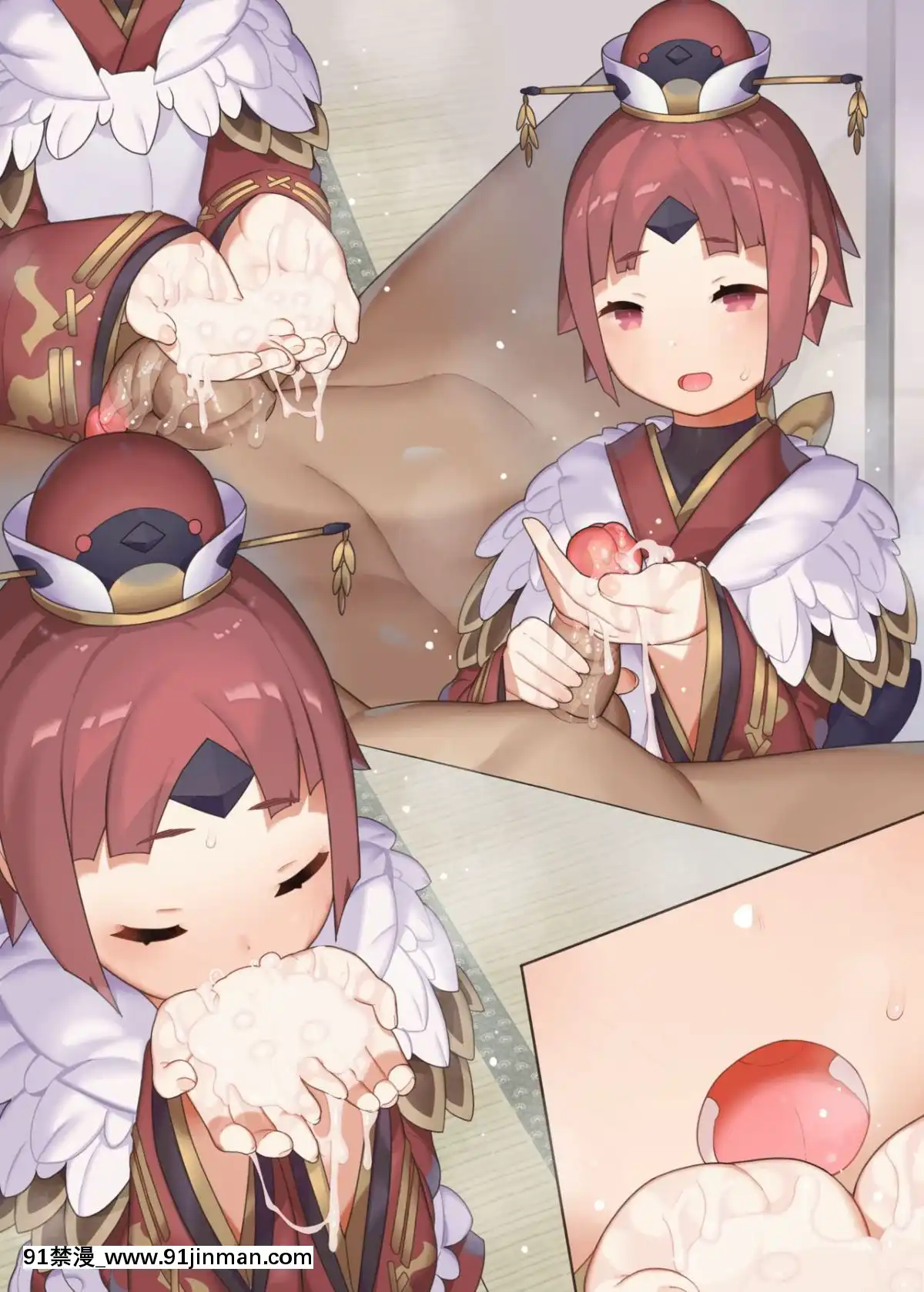 (COMIC1☆15)[CATGARDEN(ねこてゐ)]紅閻魔流房中術!!せっくすがんばるでち(FateGrandOrder)[無修正][bej48 gif 18禁]