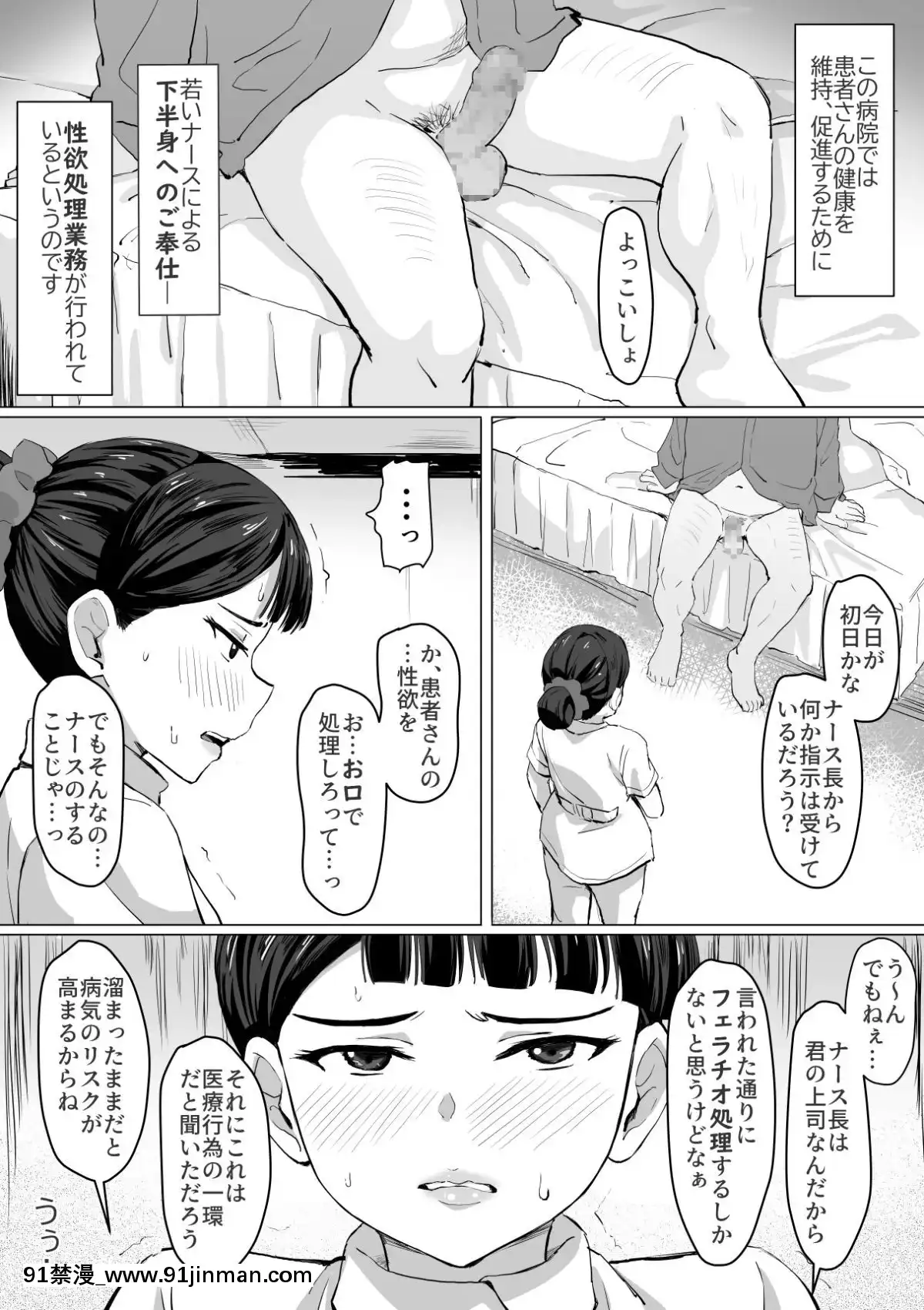 [トバリ猿]生真面目ナースの性慾処理実習[18禁 アニメ unbalance]