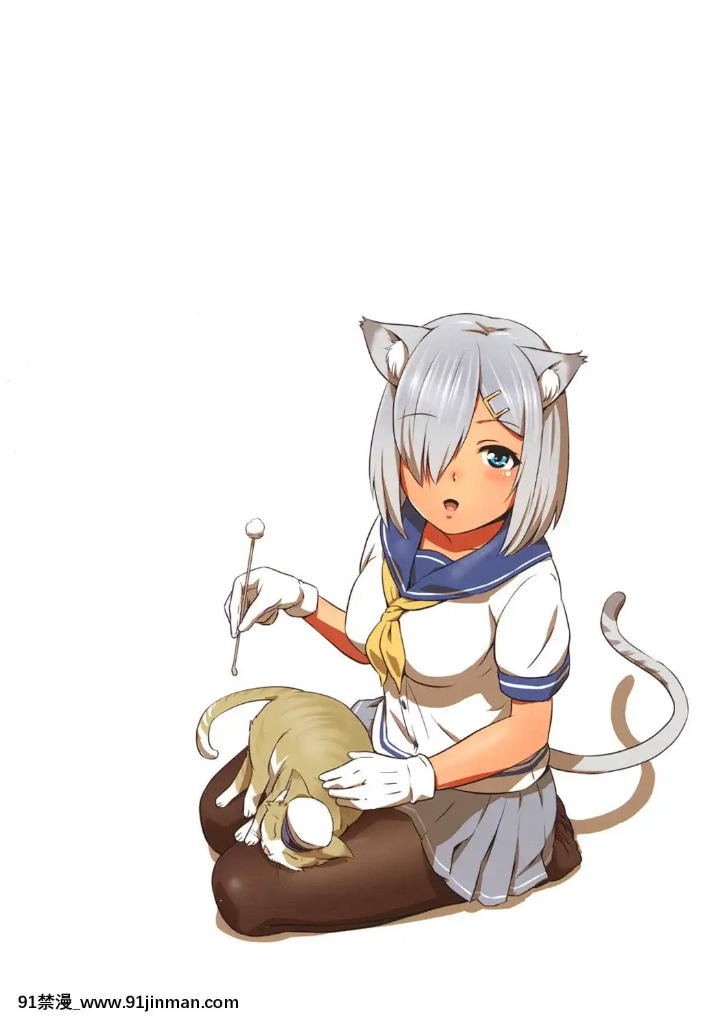 [ナンタラカンタラ(春菊天うどん)]浜風に耳かきしてもらいたいっ！(艦隊これくしょん-艦これ-)[DL版][鬥羅大陸 h漫]