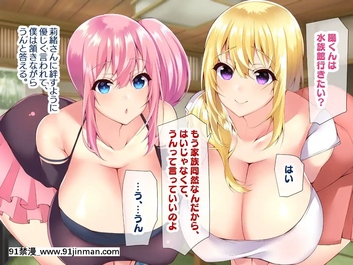 (同人CG集)[親子丼(貞五郎)]若妻&女子〇生の年上美人なハーフサキュバス姉妹にたっぷり甘々に搾られるぼくの淫らな夏休み[18h xxl]