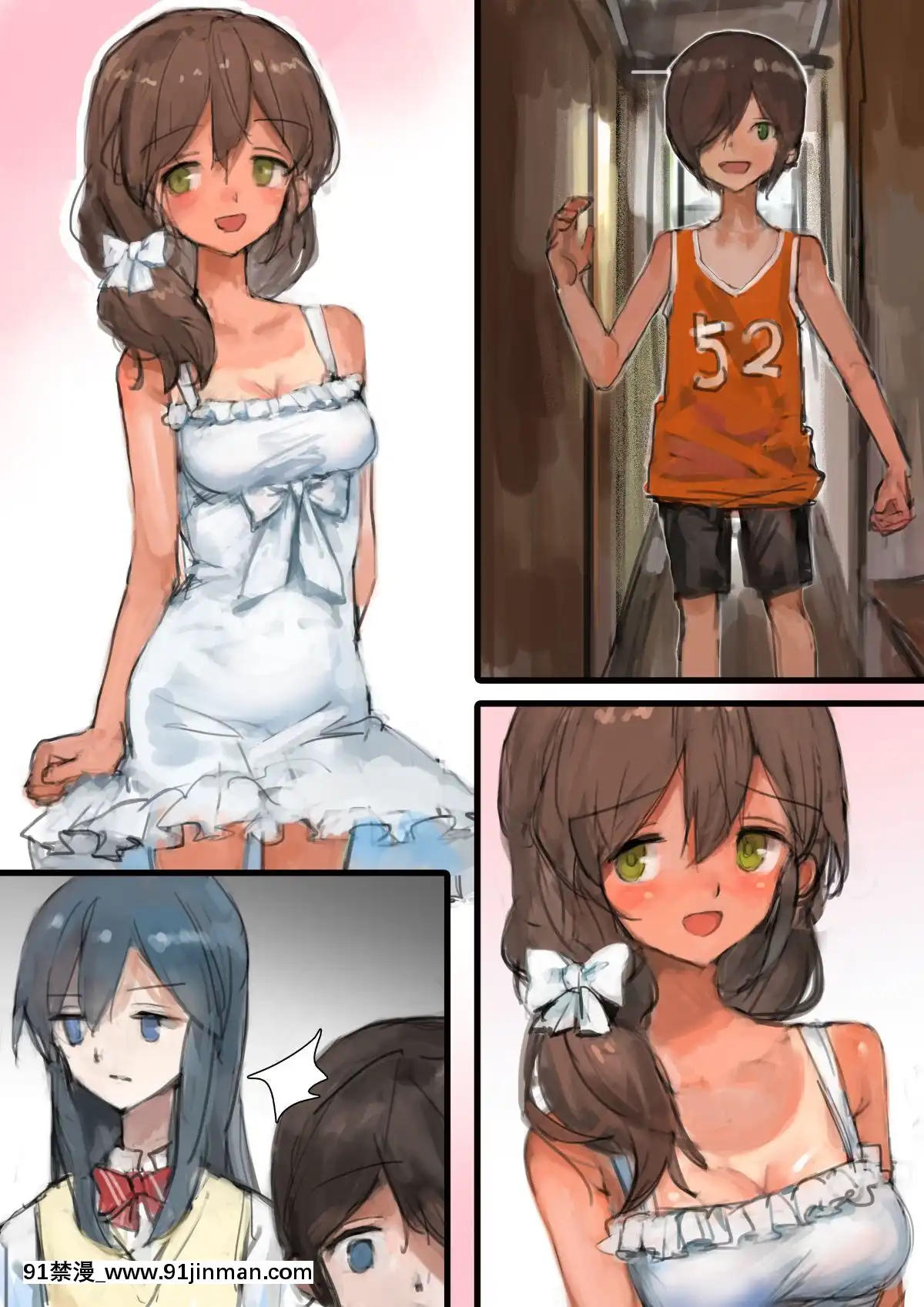 (同人CG集)[チンジャオ娘。、達磨さん転んだ]日に焼けるまで～田舎の従姉弟と姉と弟～(別版[1937 00-18h]