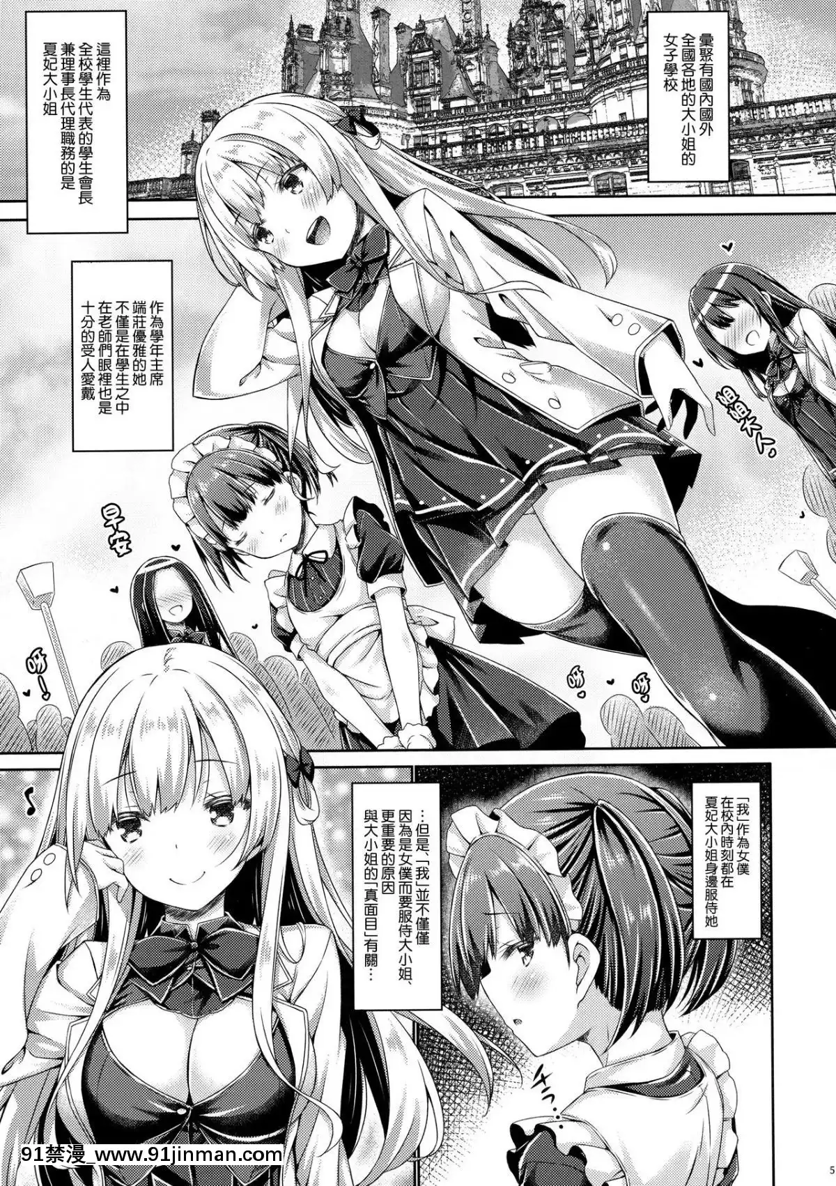 (C96)[沒後(RYO)]「僕」はお嬢様の愛玩メイド[兔司姬漢化組][甘雨 18禁]