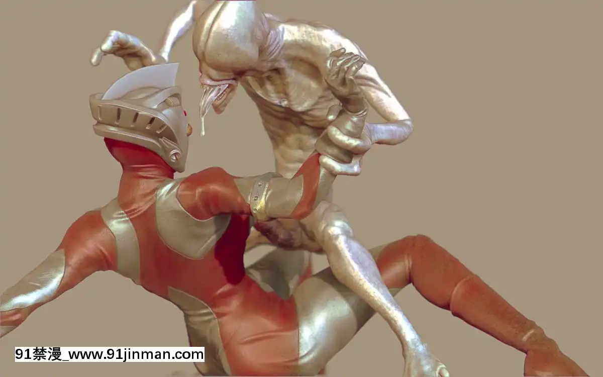 [Heroineism]-舐めとレイプされている、最後に受胎するウルトラクィーン!!(uncensored)[18h c]