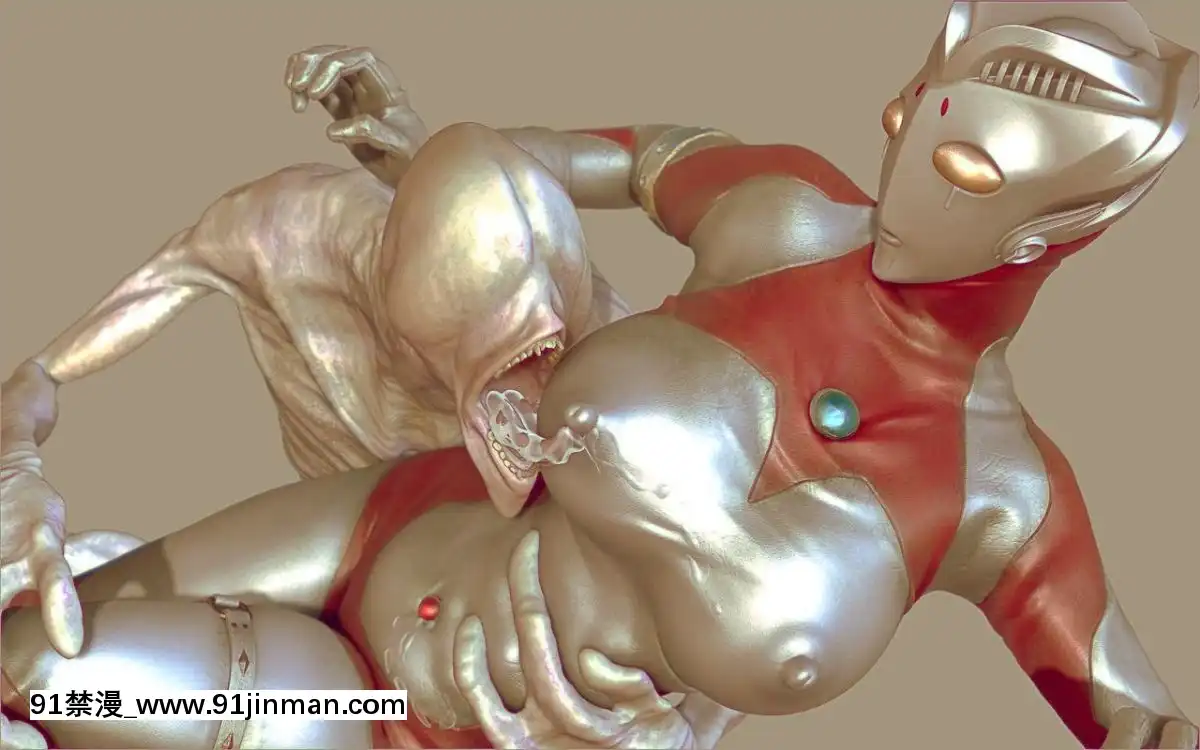 [Heroineism]-舐めとレイプされている、最後に受胎するウルトラクィーン!!(uncensored)[18h c]