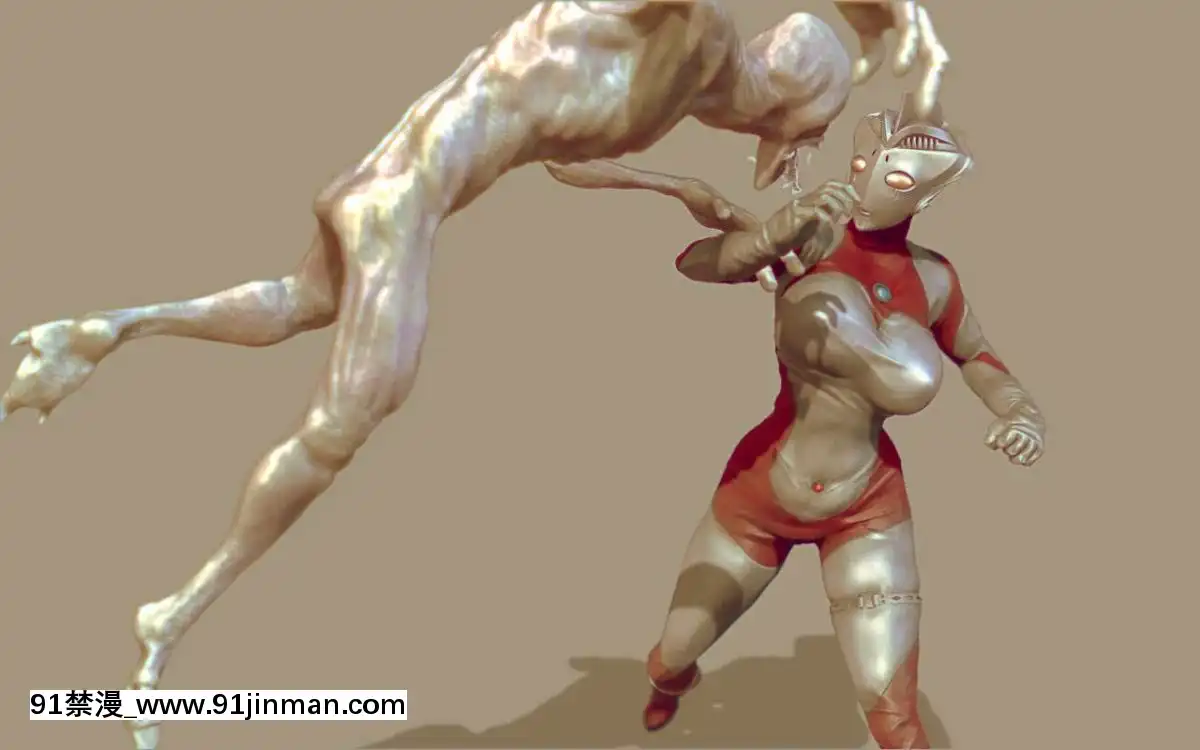 [Heroineism]-舐めとレイプされている、最後に受胎するウルトラクィーン!!(uncensored)[18h c]