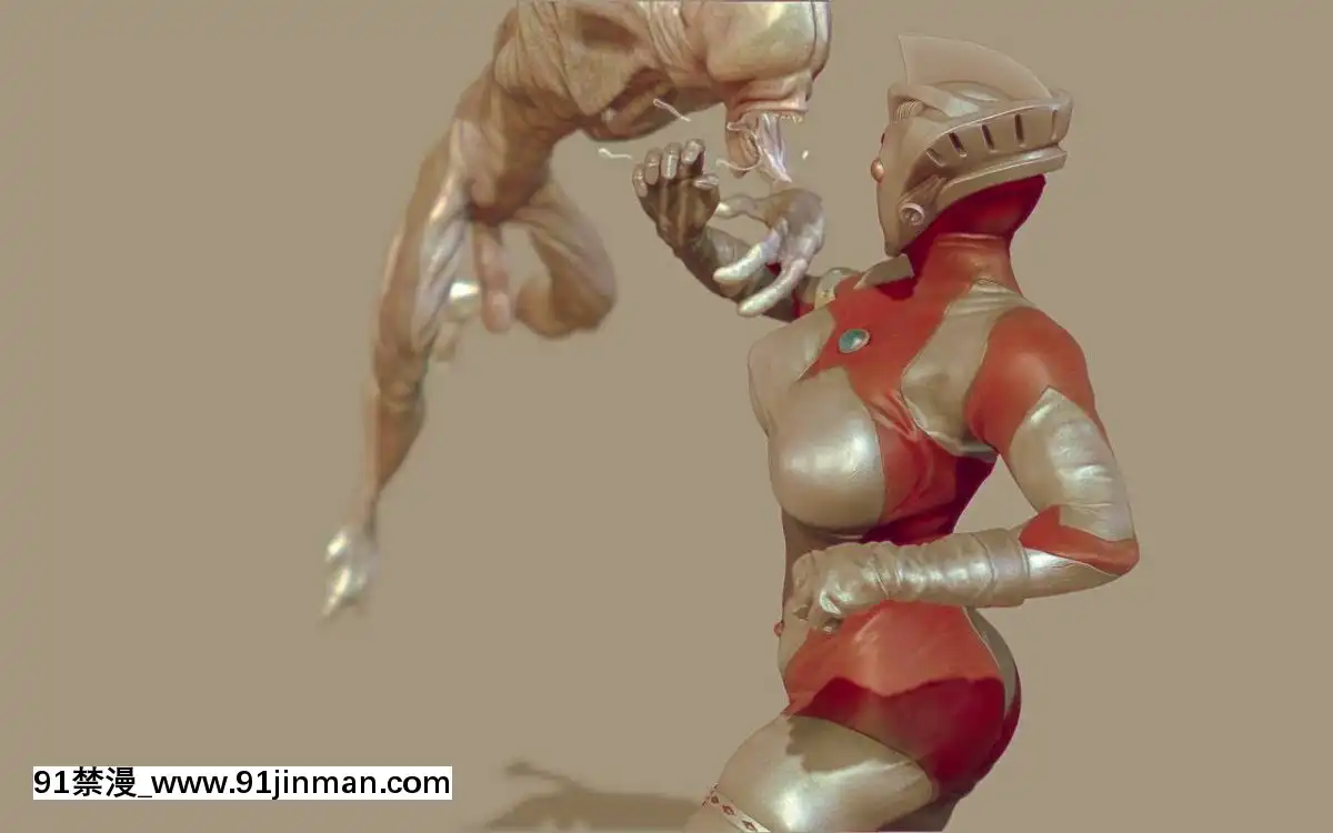 [Heroineism]-舐めとレイプされている、最後に受胎するウルトラクィーン!!(uncensored)[18h c]