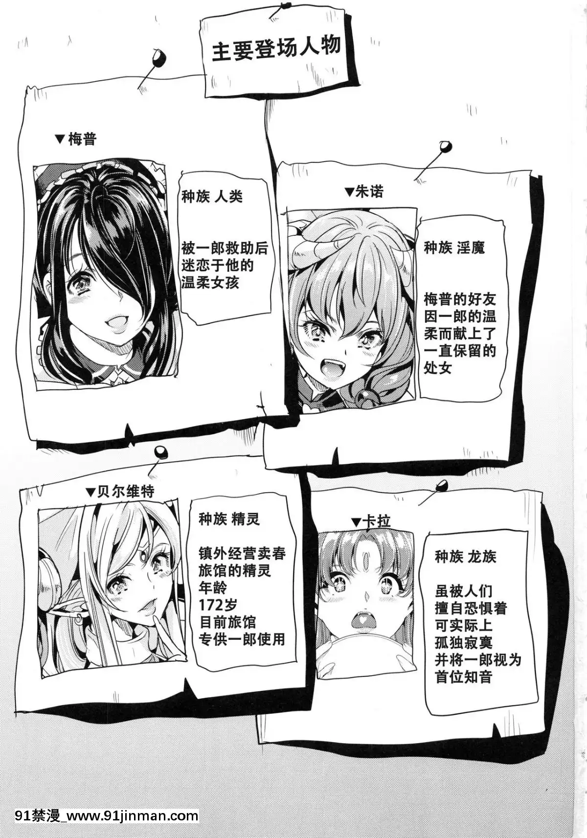 [鬼畜王漢化組][彌美津峠-(鳳まひろ)]-僕の異世界ハーレム3-3.14[18號 h漫]
