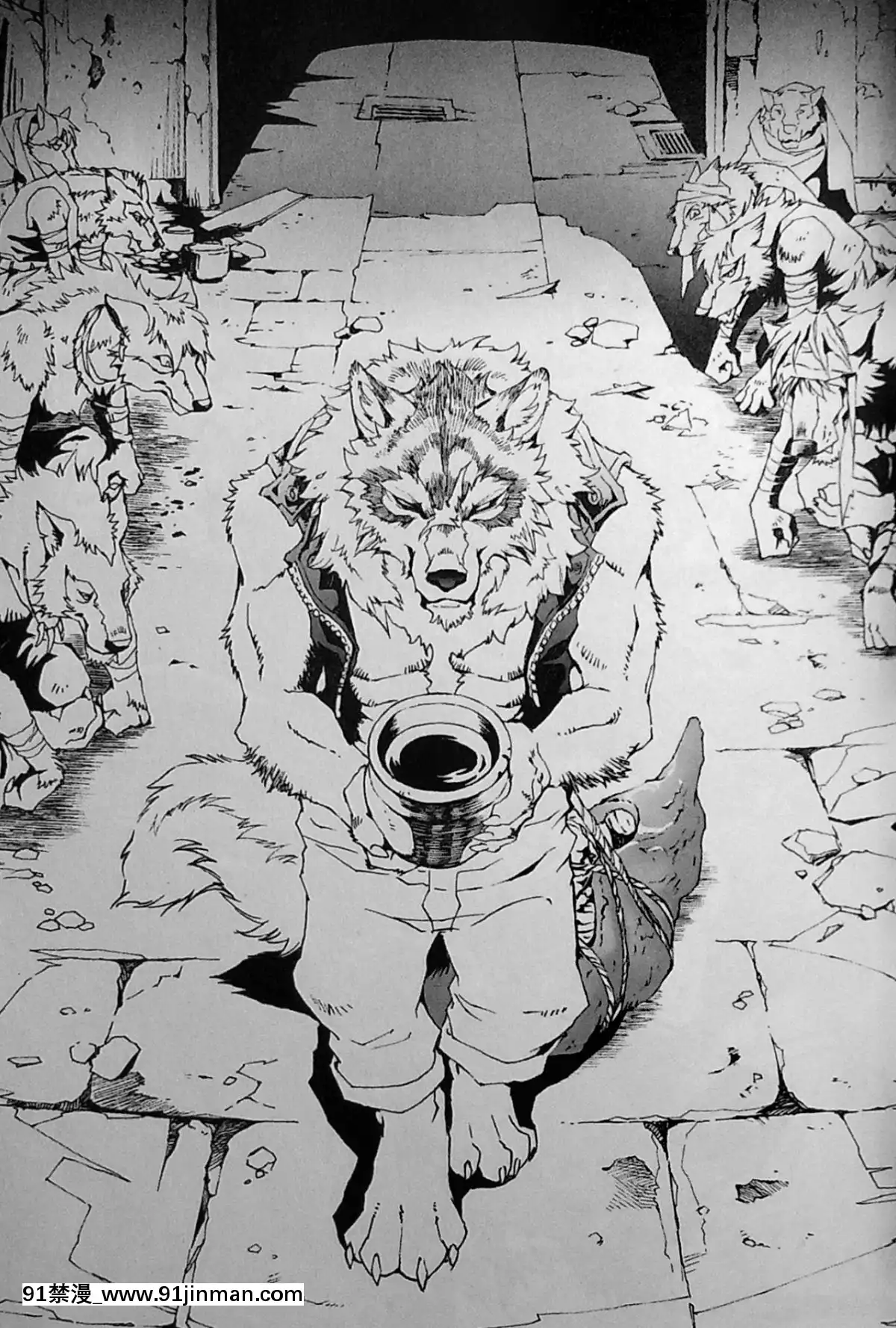 [逃亡者x新橋月白日語社][姬川明輝]-THE-WILD-LEG-wolf[弱點 h漫]